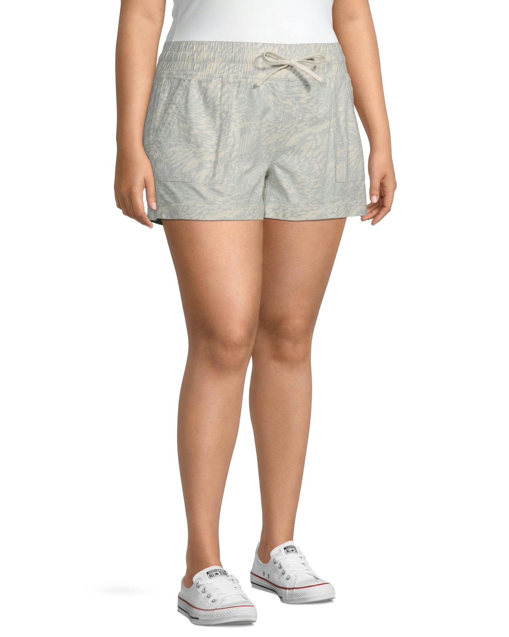 Women's Linen Blend Shorts