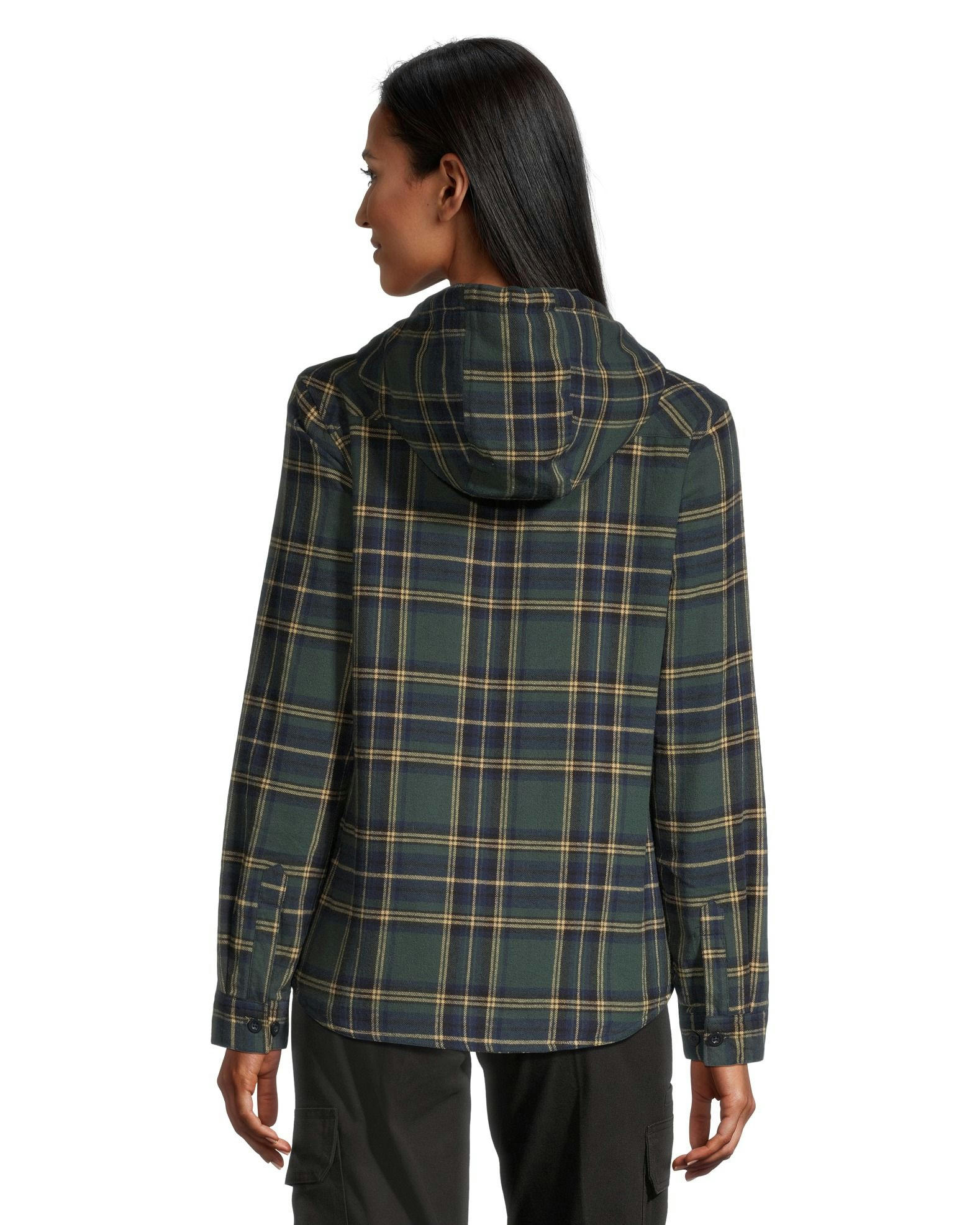 Tough Duck Women's Plush Pile-Lined Flannel Jacket
