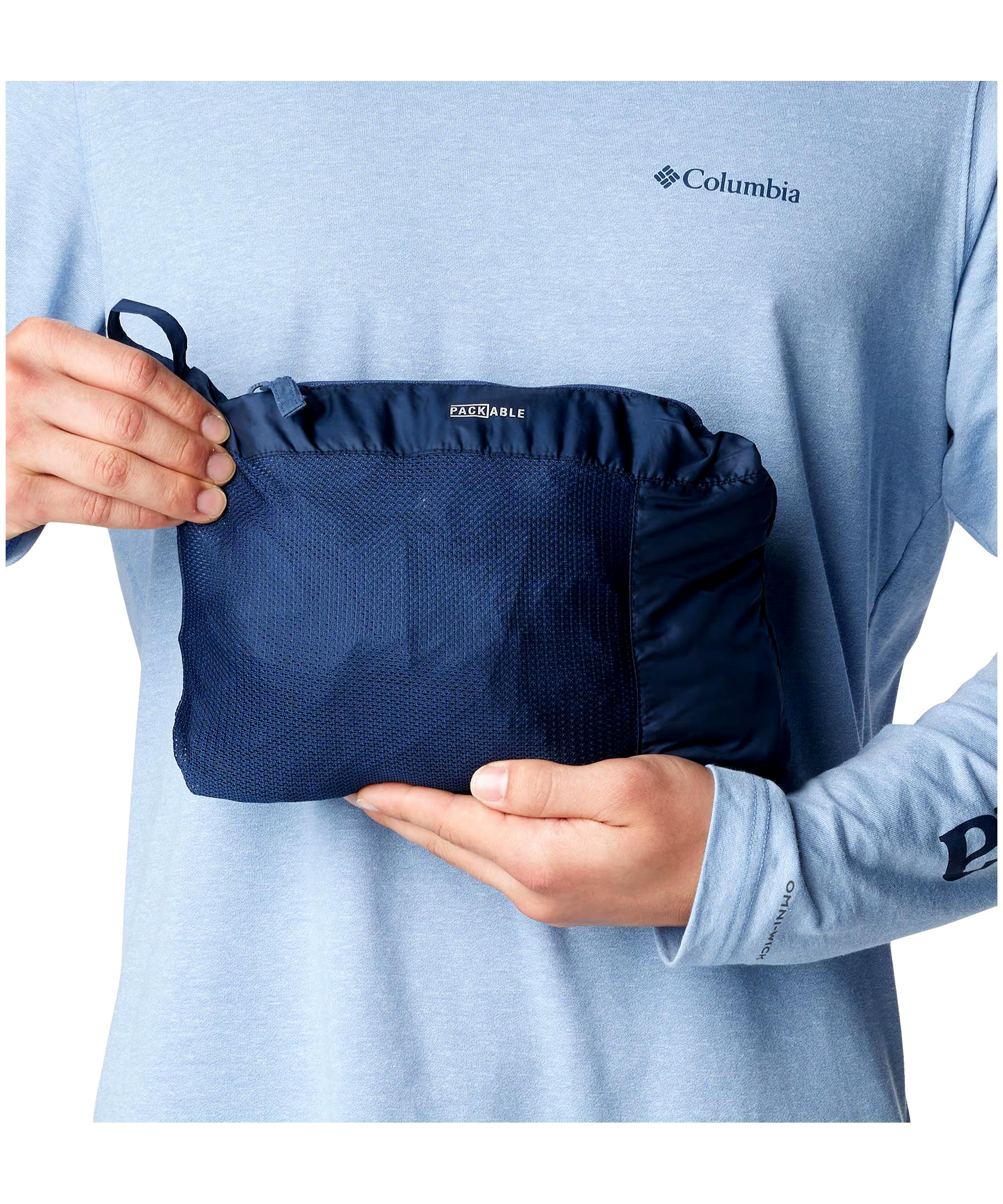 Columbia Men's Yocom Ridge Lined Packable Wind Jacket