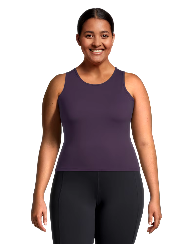 Women's Live-In Comfort Cropped Racerback Tank