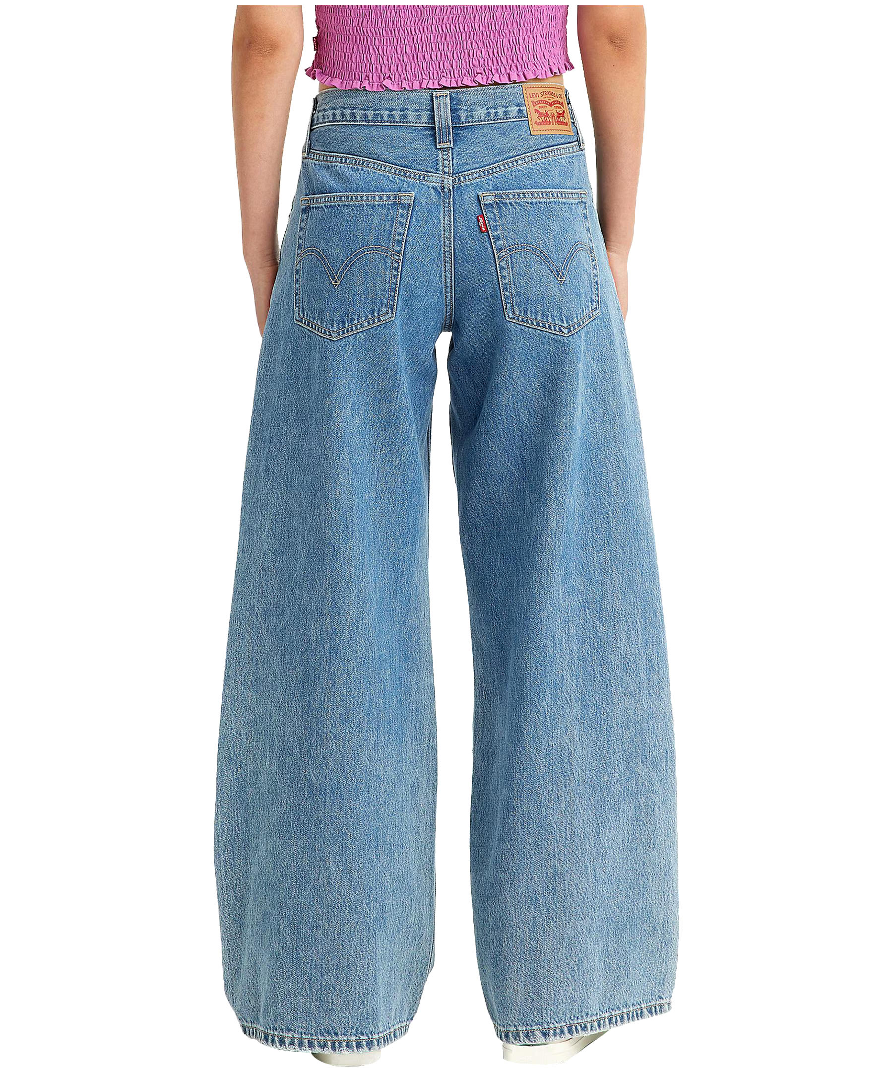 Levi's Women's '94 Baggy Mid Rise Loose Fit Wide Leg Jeans