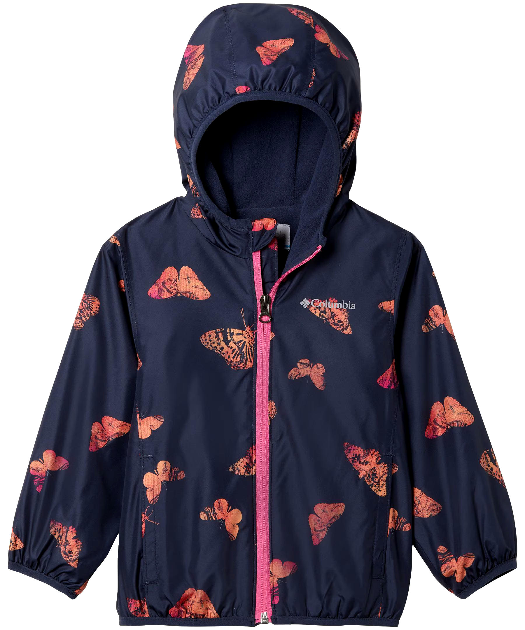 Columbia Toddler Girls' Mini Pixel Grabber II Water Resistant Reversible Jacket