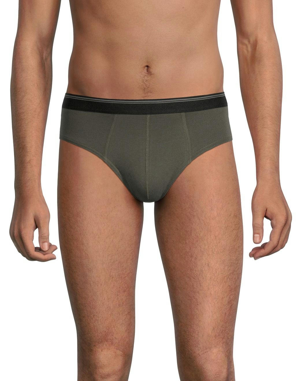 Denver Hayes Men's 4 Pack Yarn Dye Sport Briefs