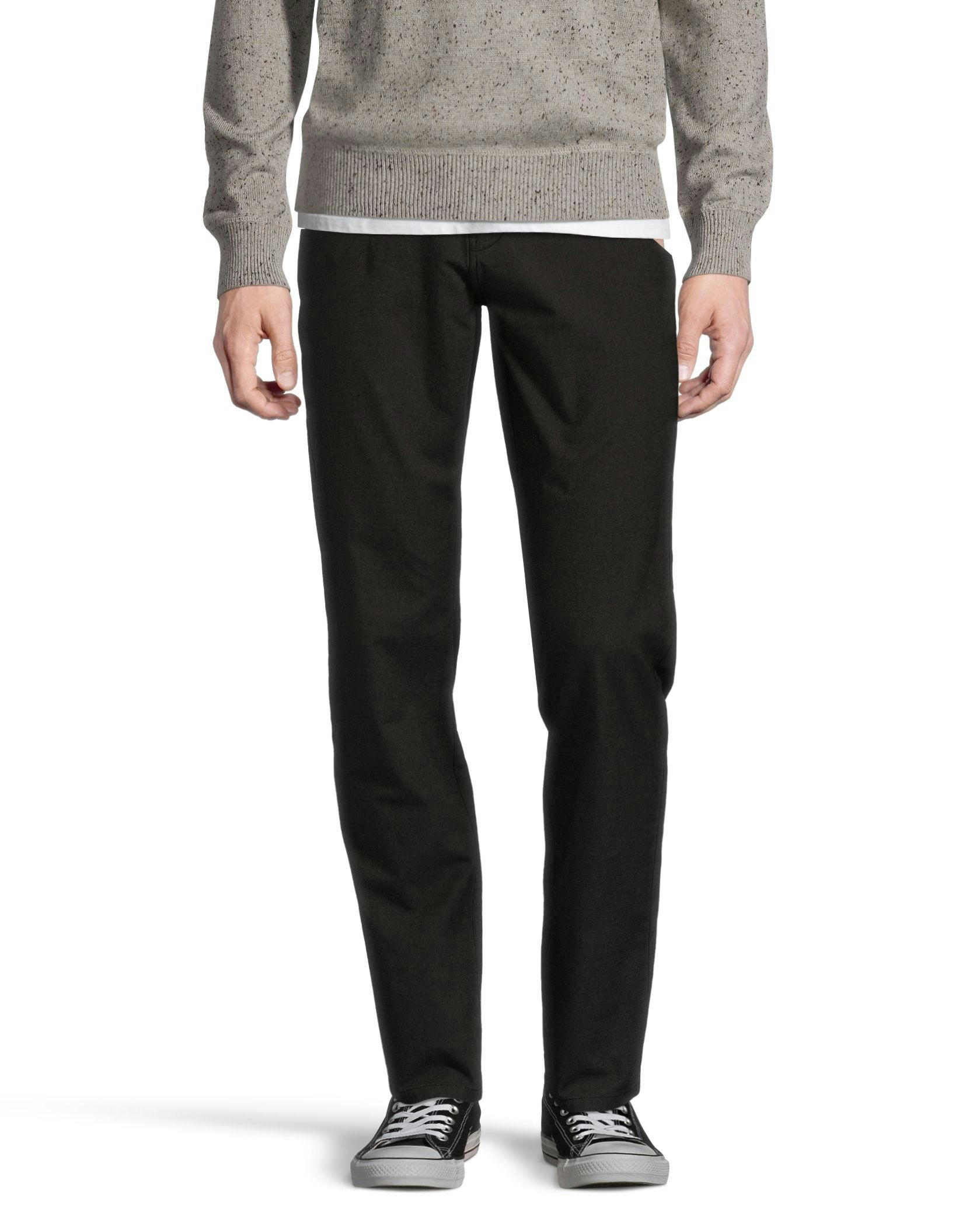 Denver Hayes Men's Stretch 5 Pocket Athletic Chino Pants