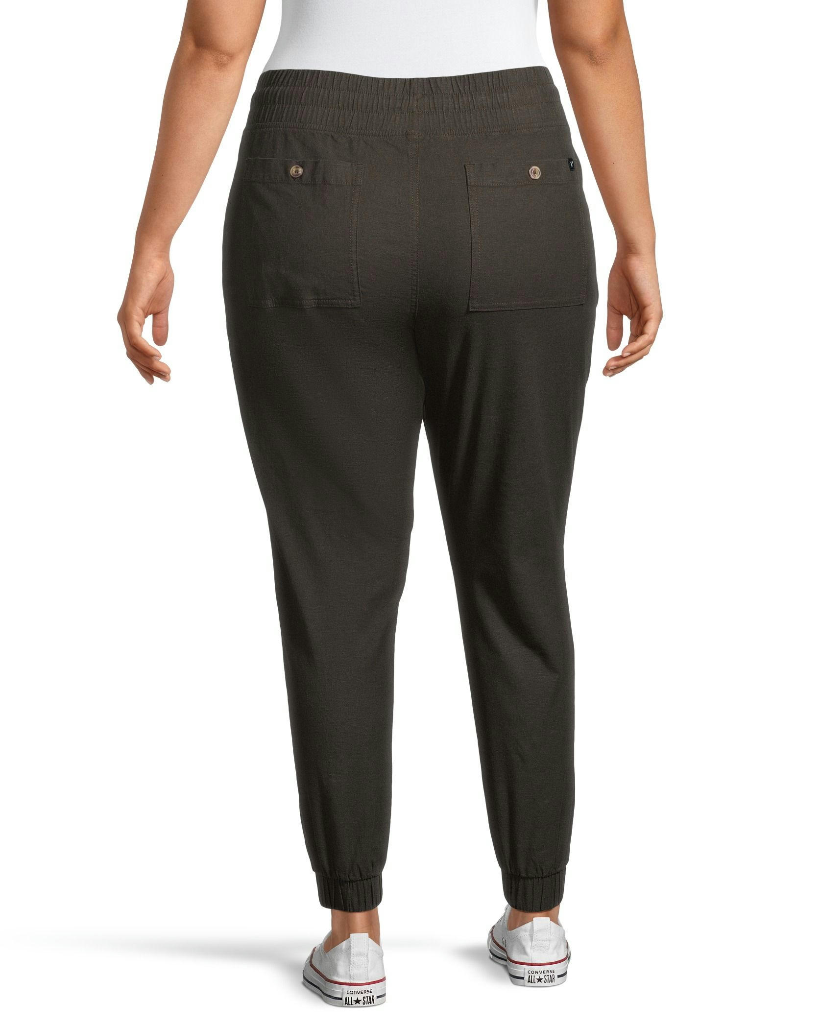 Denver Hayes Women's Pull On Linen Jogger