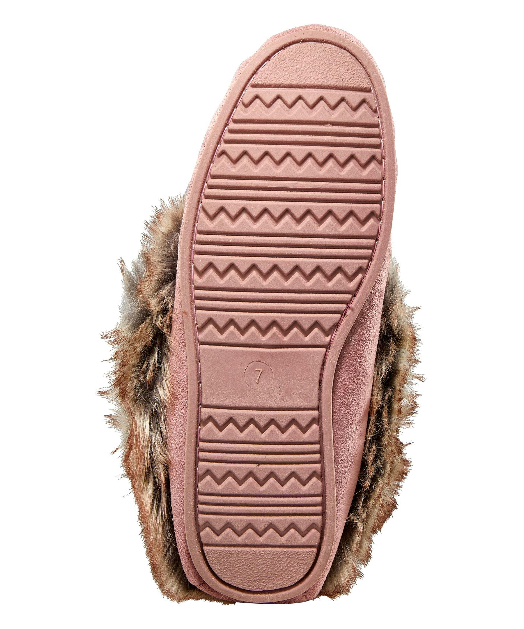 WindRiver Women's Faux Fur Trimmed Slippers