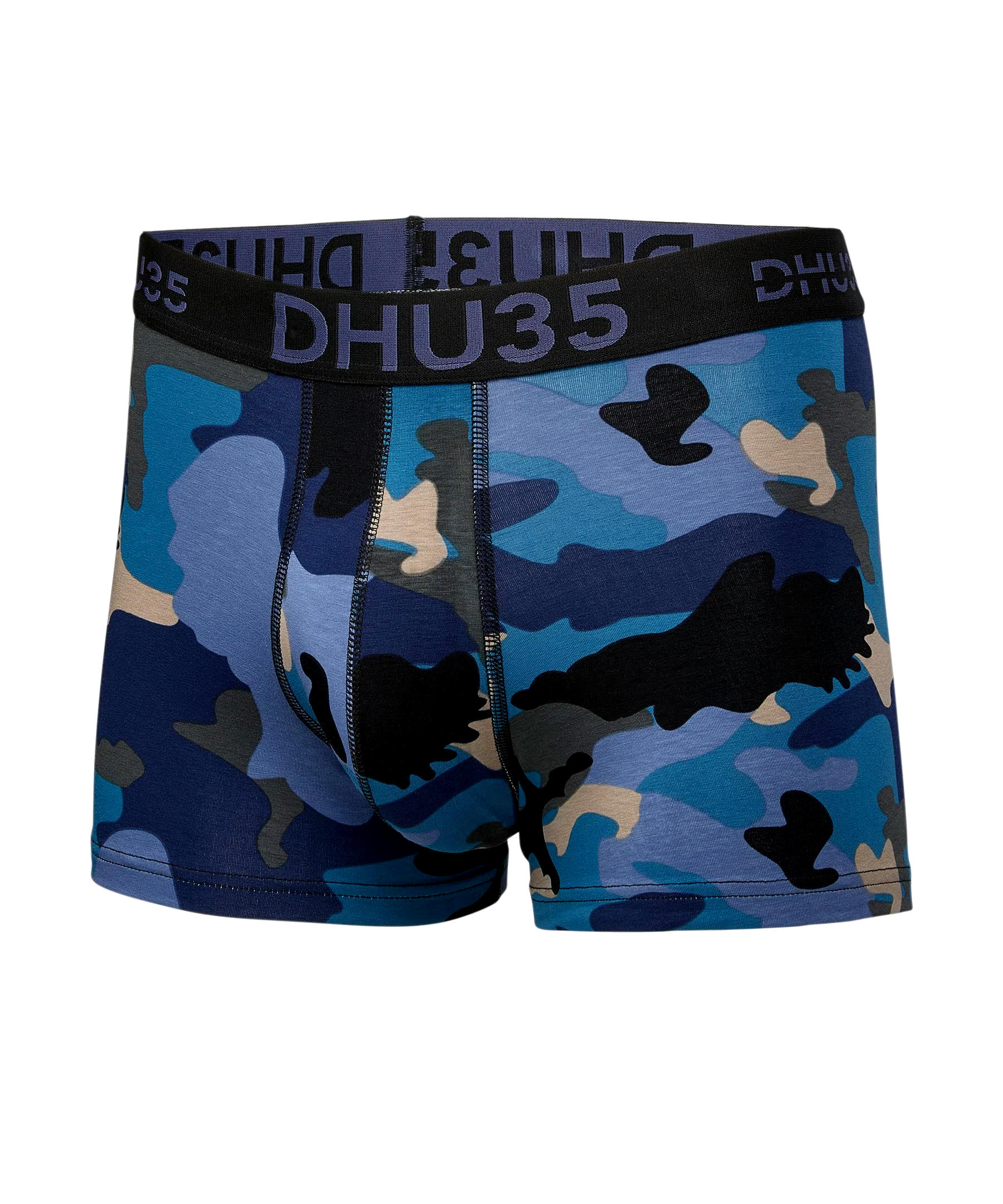 Denver Hayes Men's Fashion Cotton Stretch Single Camo Trunk Briefs Underwear