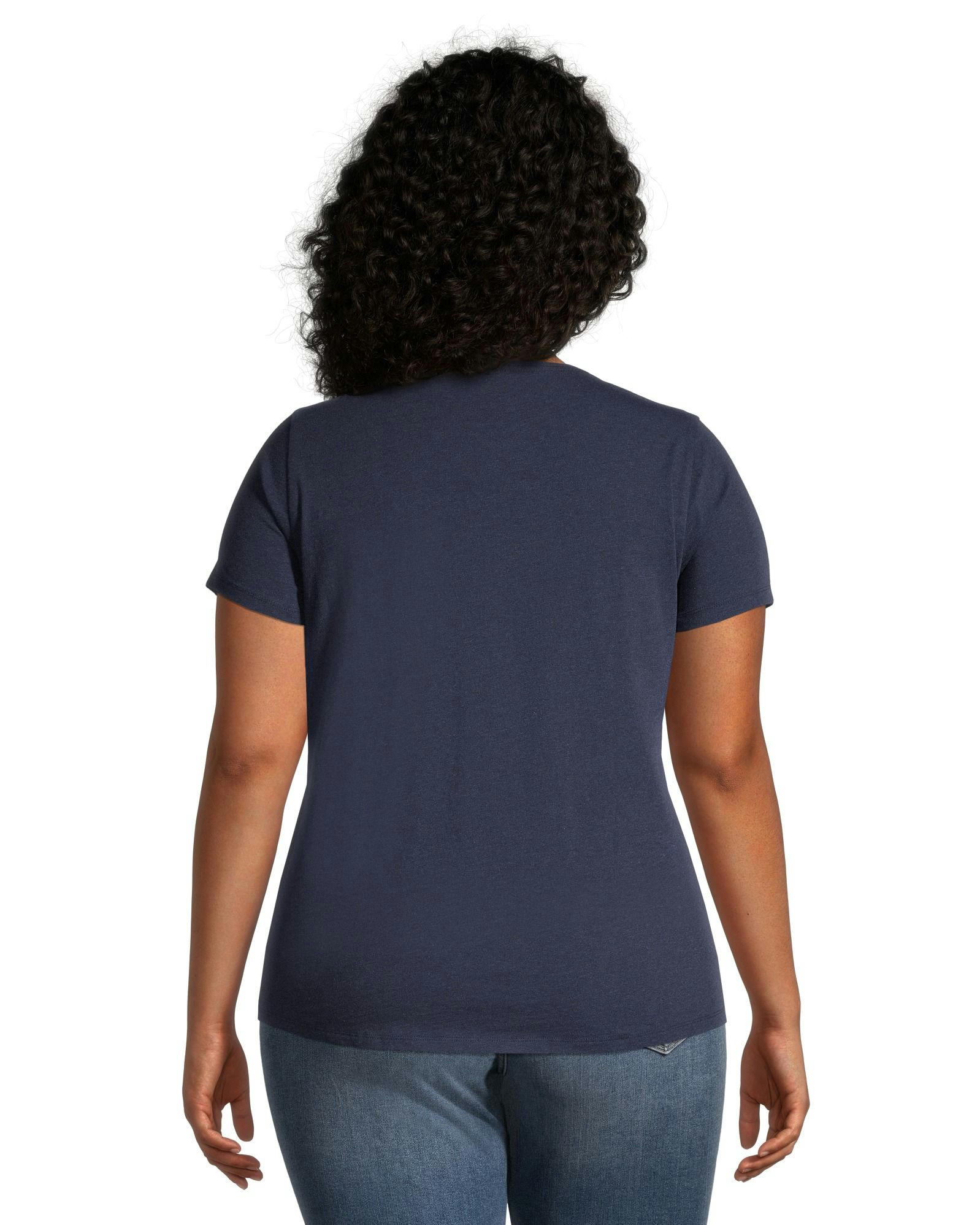 Denver Hayes Women's Semi-Fitted V-Neck T Shirt