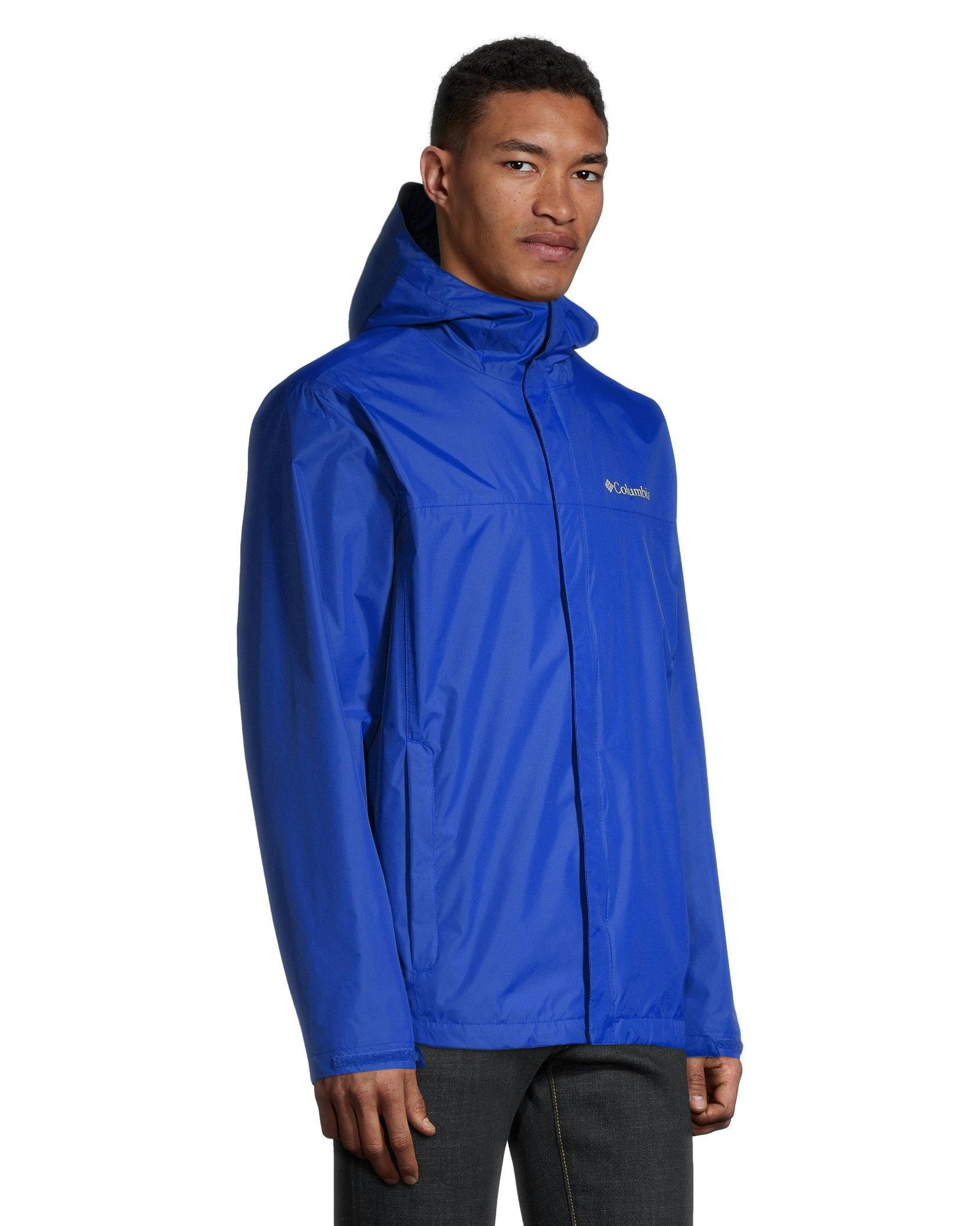 Columbia Men's Watertight II Hooded Rain Jacket, Waterproof, Breathable, Packable, Hiking