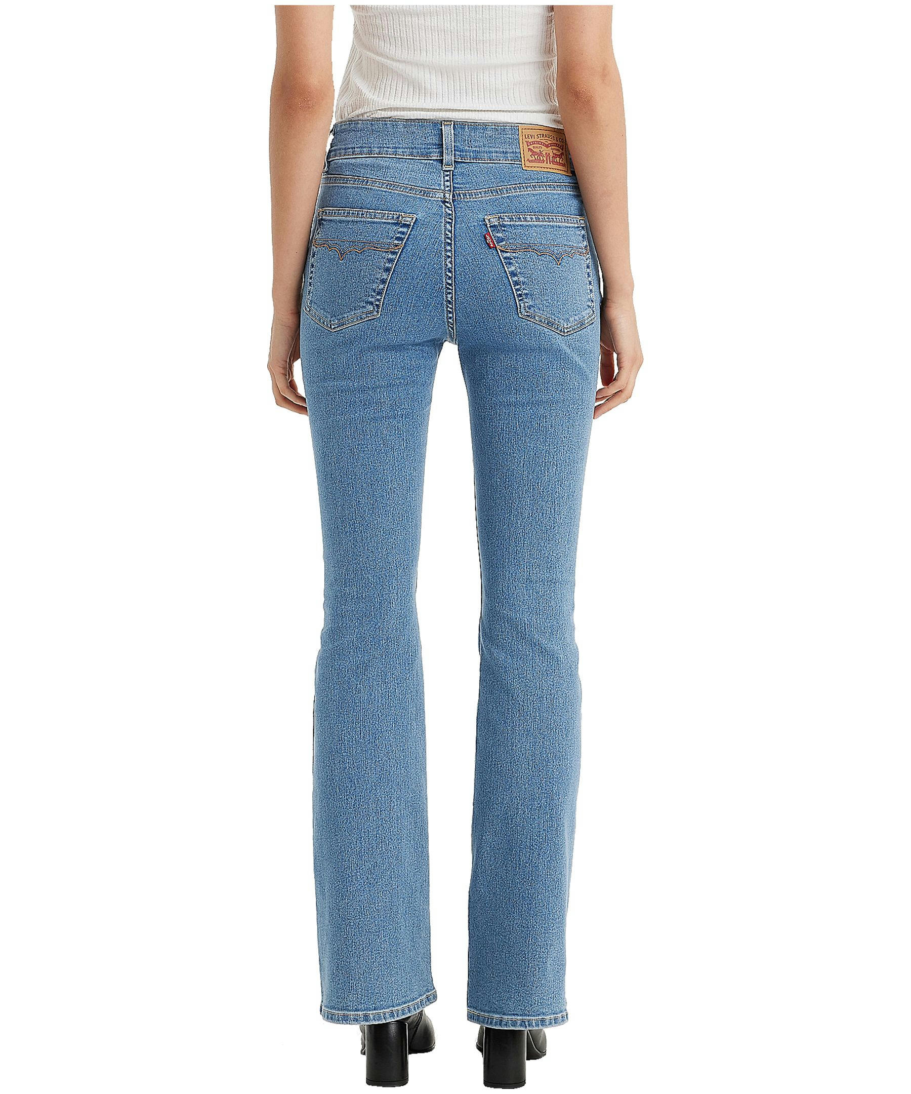 Levi's Womens 726 High Rise Slim Fit Flare Leg Jeans