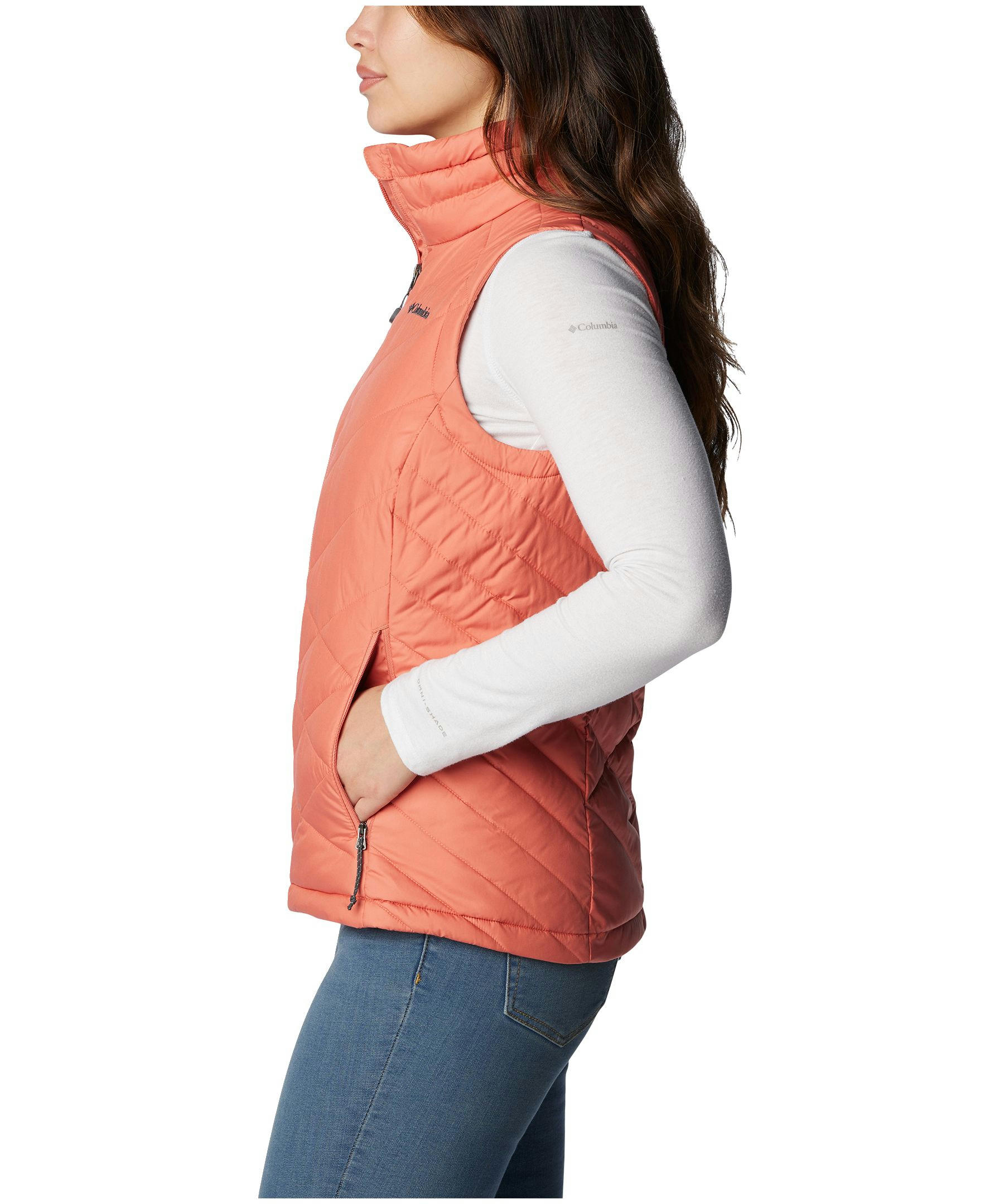 Columbia Women's Heavenly Omni-Heat Insulated Water Resistant Vest