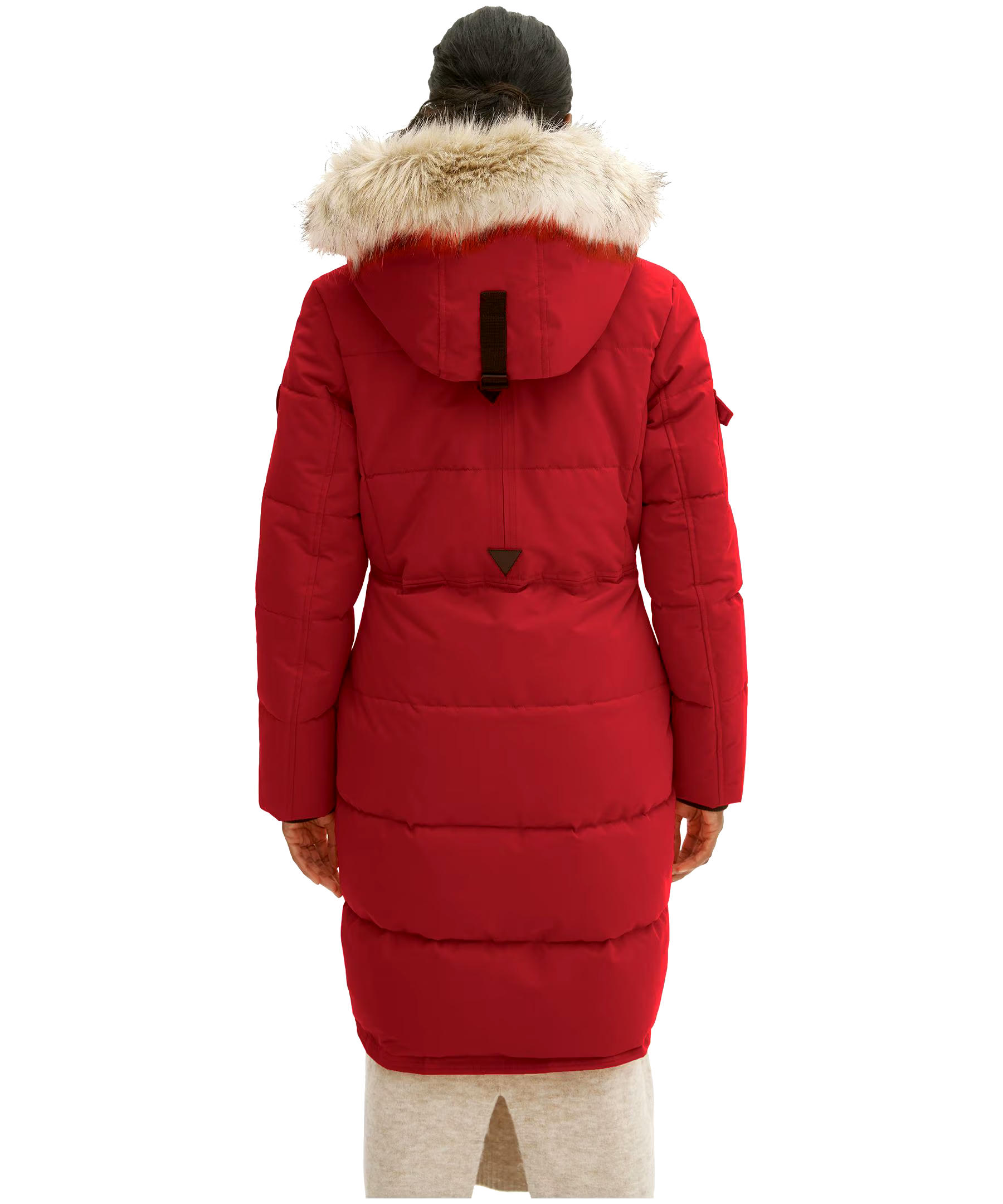 Noize Women's Kaylee Long Quilted Parka Jacket