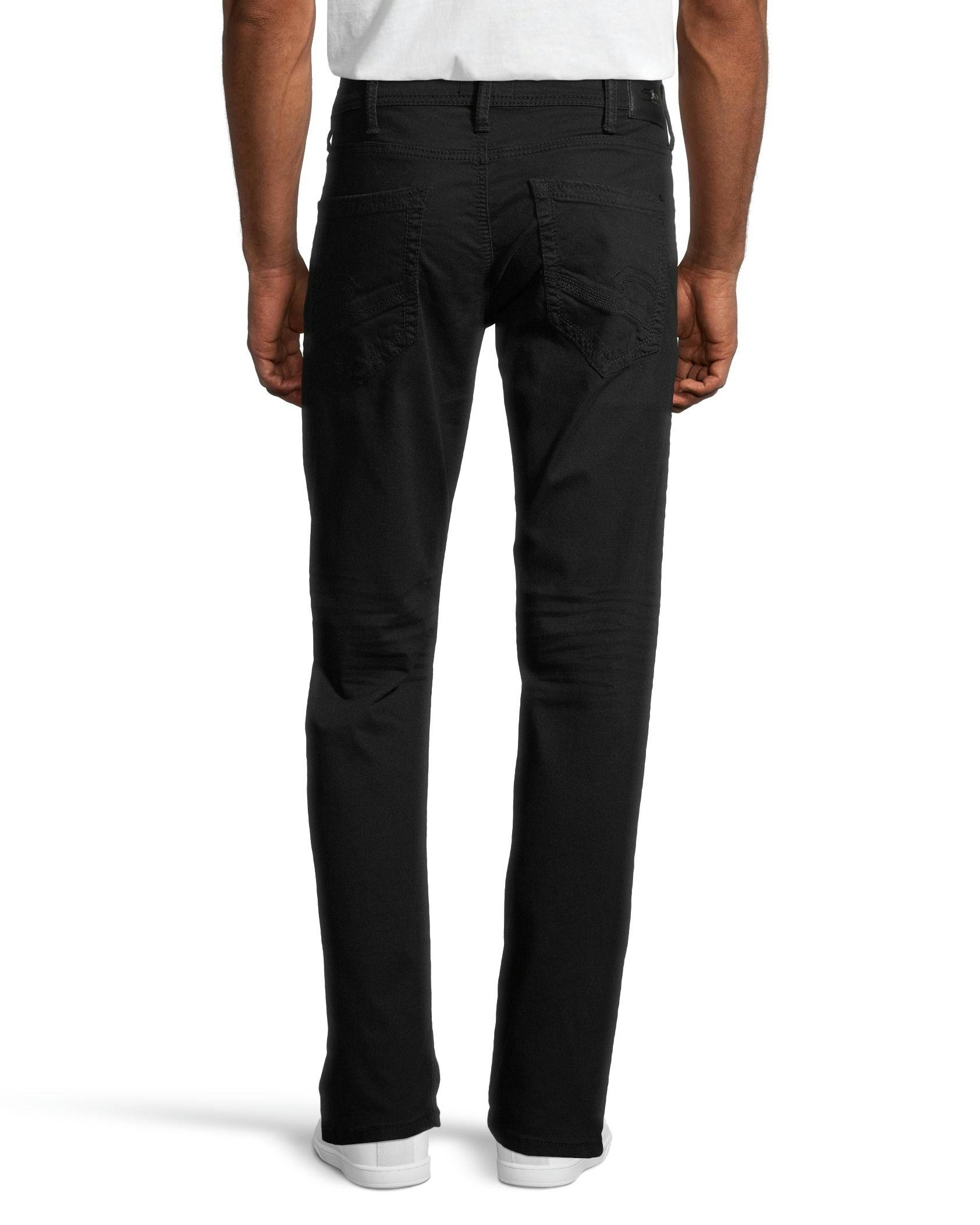 Silver Men's Eddie Relaxed Fit Tapered Jeans - Black