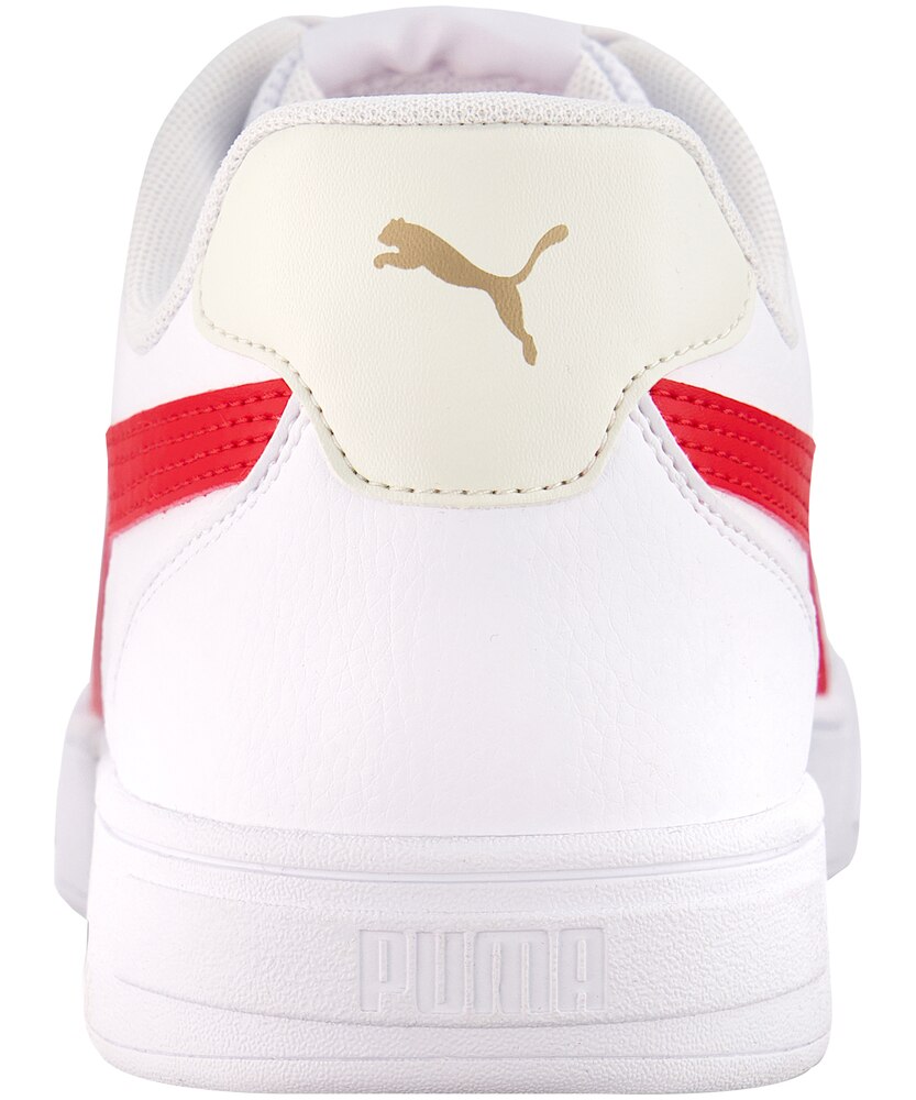 PUMA Men's Caven Sneakers - White/Red/Gold