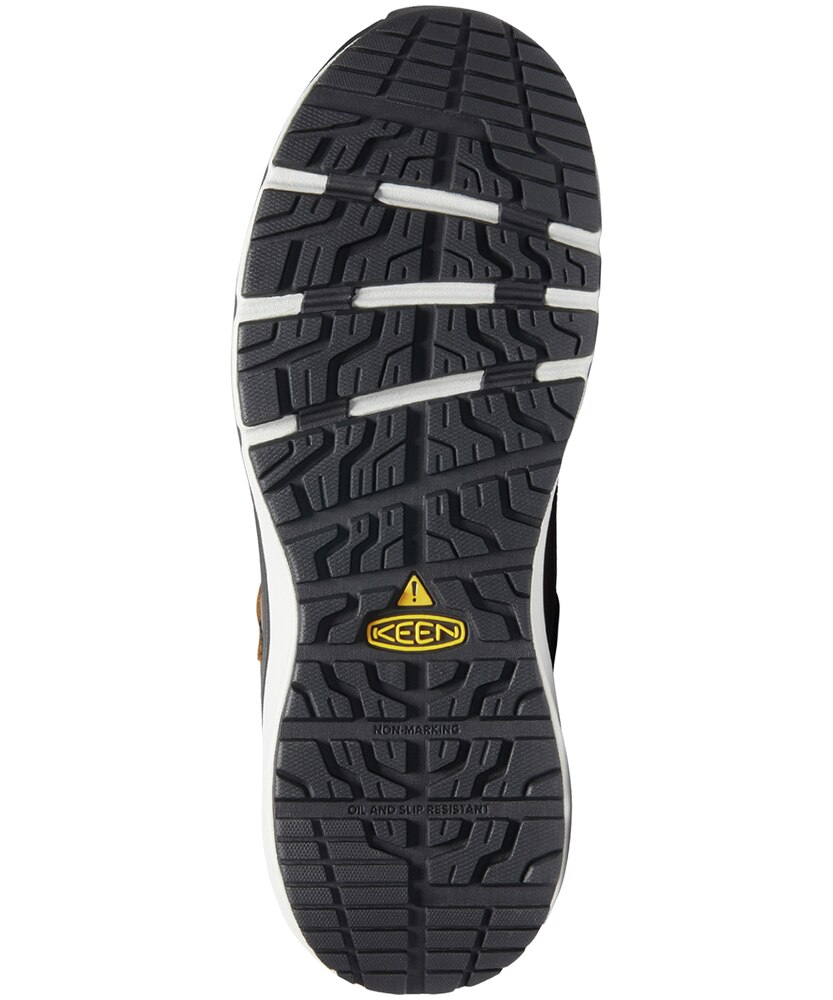 Keen Utility Men's Composite Toe Composite Plate Red Hook Waterproof Mid Safety Boots - Tobacco