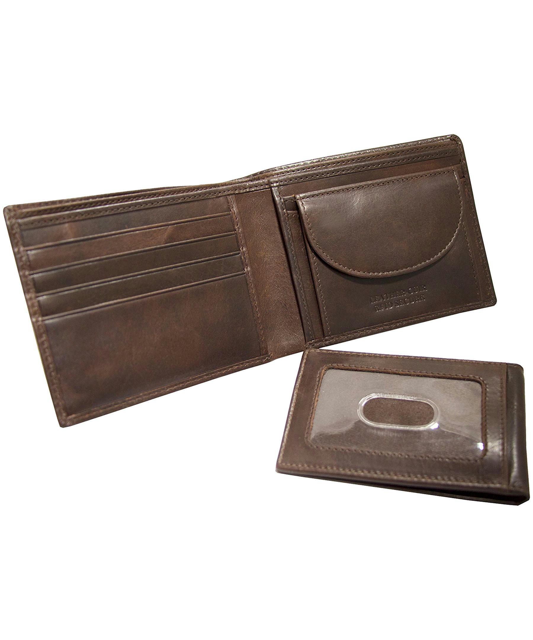 Mancini Boulder Wallet with Coin Pocket