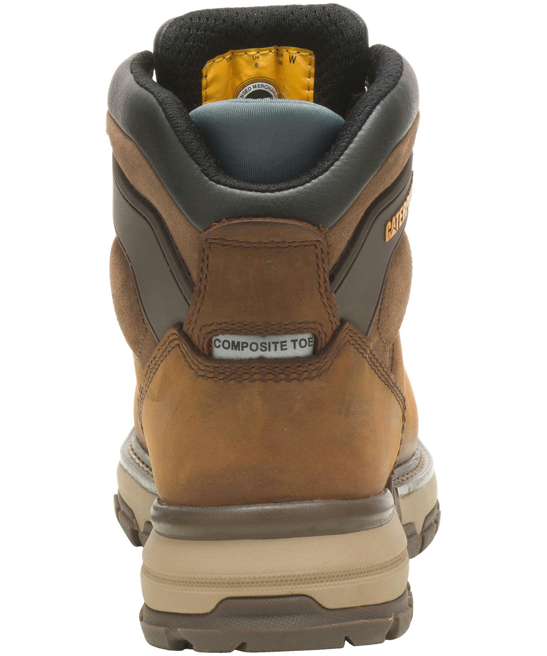 CAT Women's Excavator Superlite 6 Inch Composite Toe Composite Plate Waterproof Work Boot