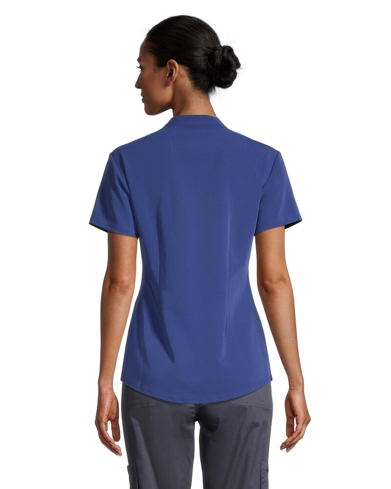 HEALTH PRO Women's Contour Side Scrub Top