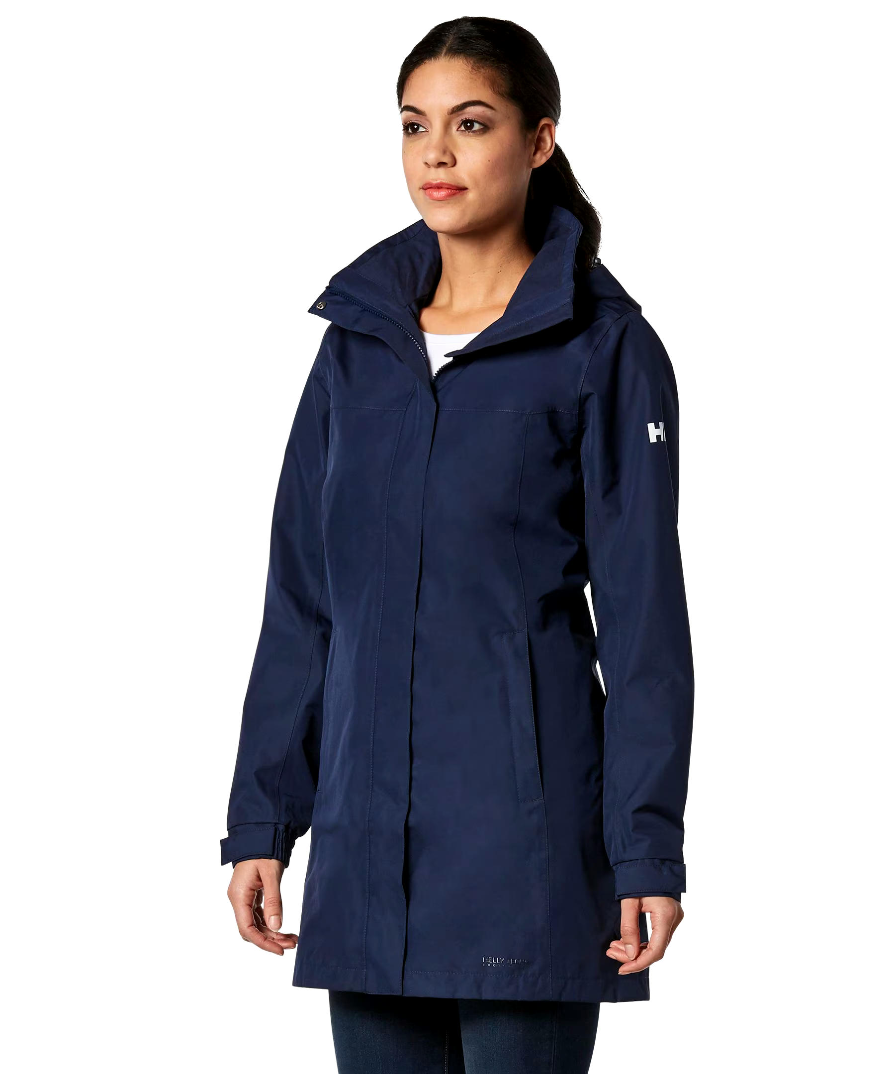 Helly Hansen Women's Aden Helly Tech Waterproof Long Rain Jacket