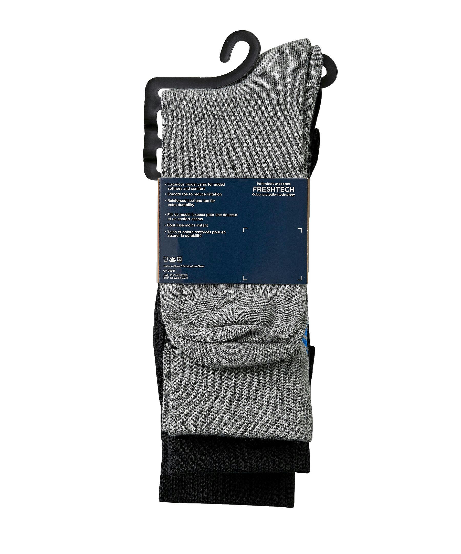 Denver Hayes Men's 3 Pack Bogo Casual Crew Socks