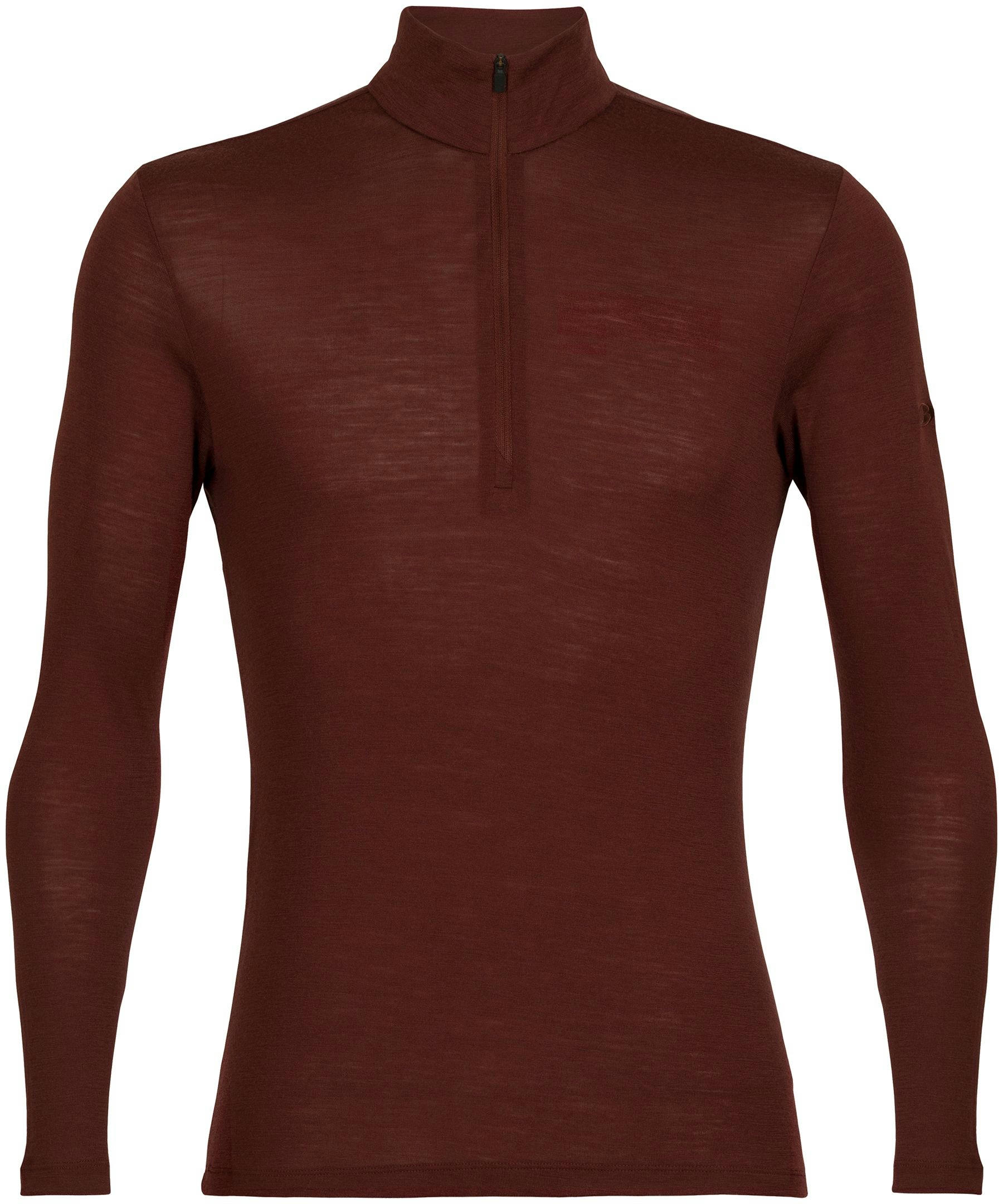 Icebreaker Men's 175 Everyday Long Sleeve Half Zip Slim Fit Base Layer Top