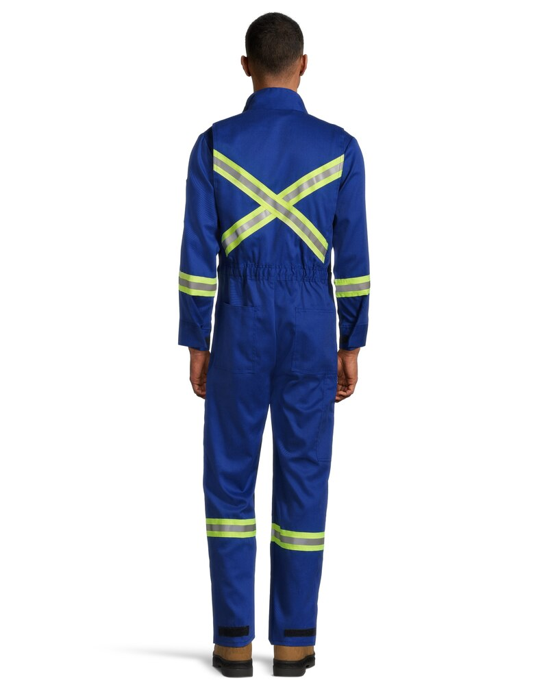 Firewall Men's 7 oz Flame-Resistant Unlined Coverall with Reflective Tape