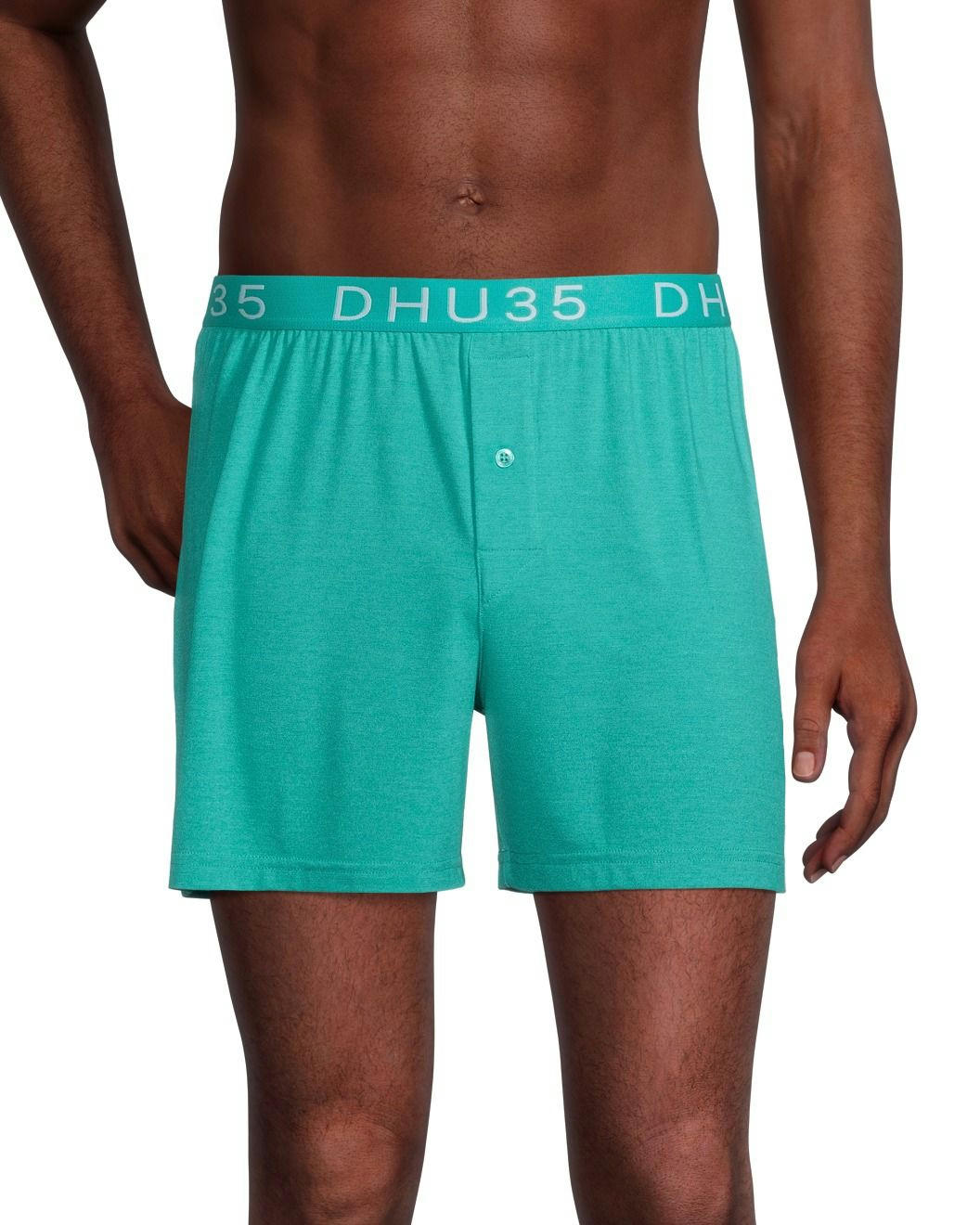 Denver Hayes Men's Fashion Modal Poly Loose Fit Boxer Briefs