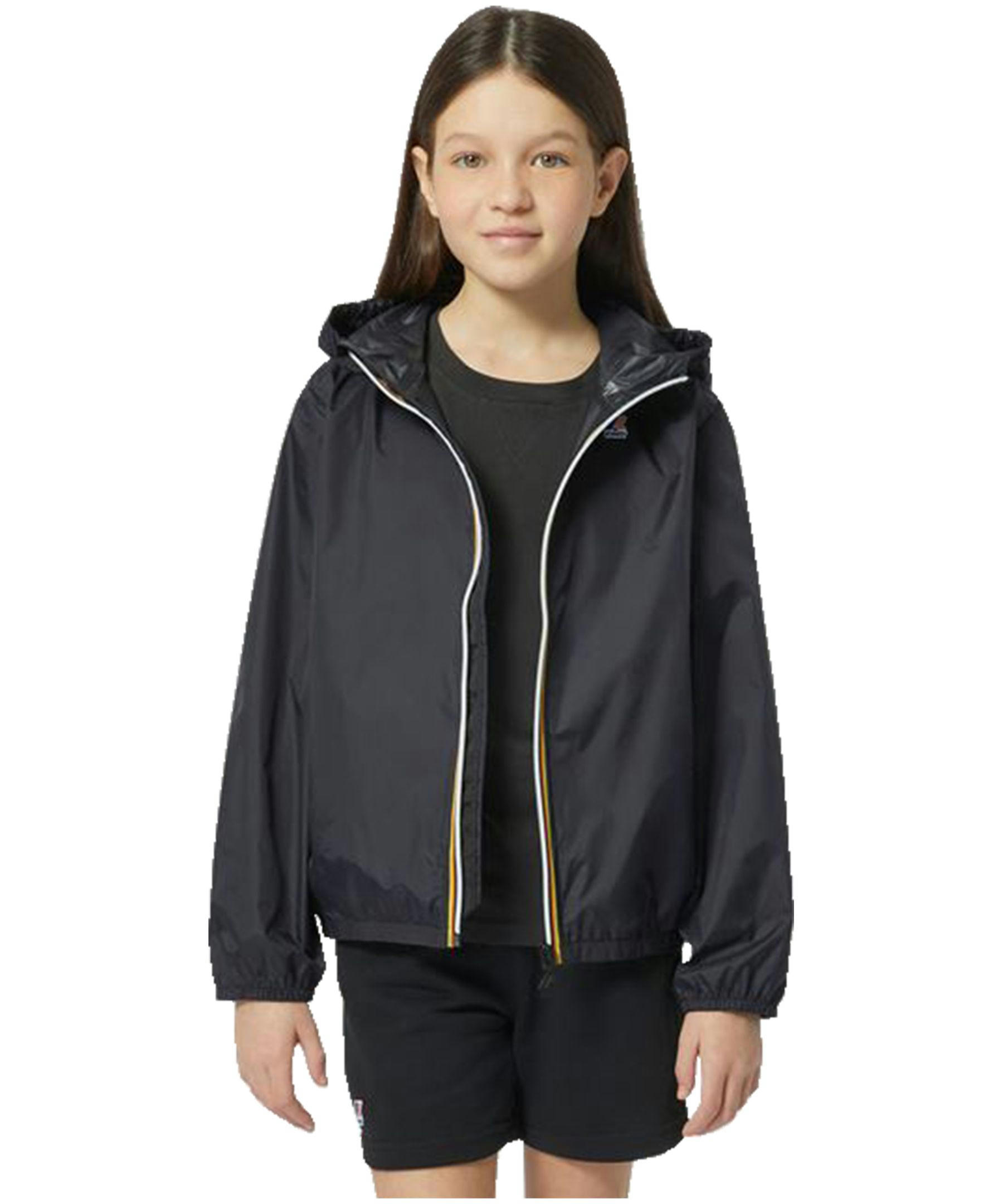 KWAY Kids' Unisex Le Vrai 3.0 Claude Water Resistant Rain Jacket