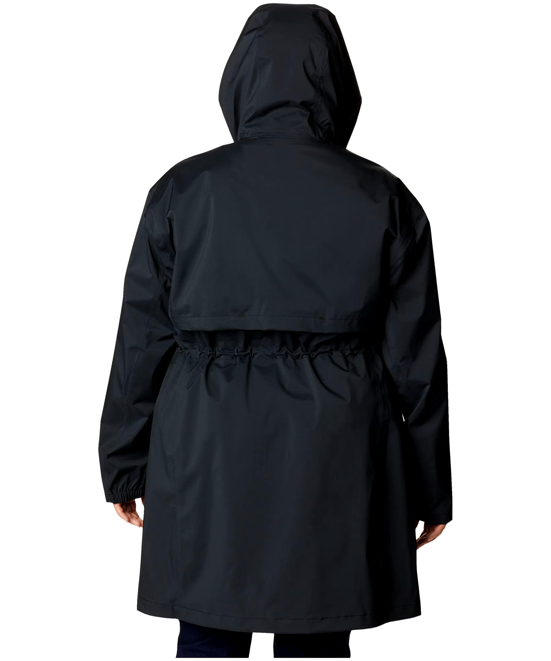 Columbia Women's Weekend Adventure Waterproof Omni-Tech Long Rain Jacket