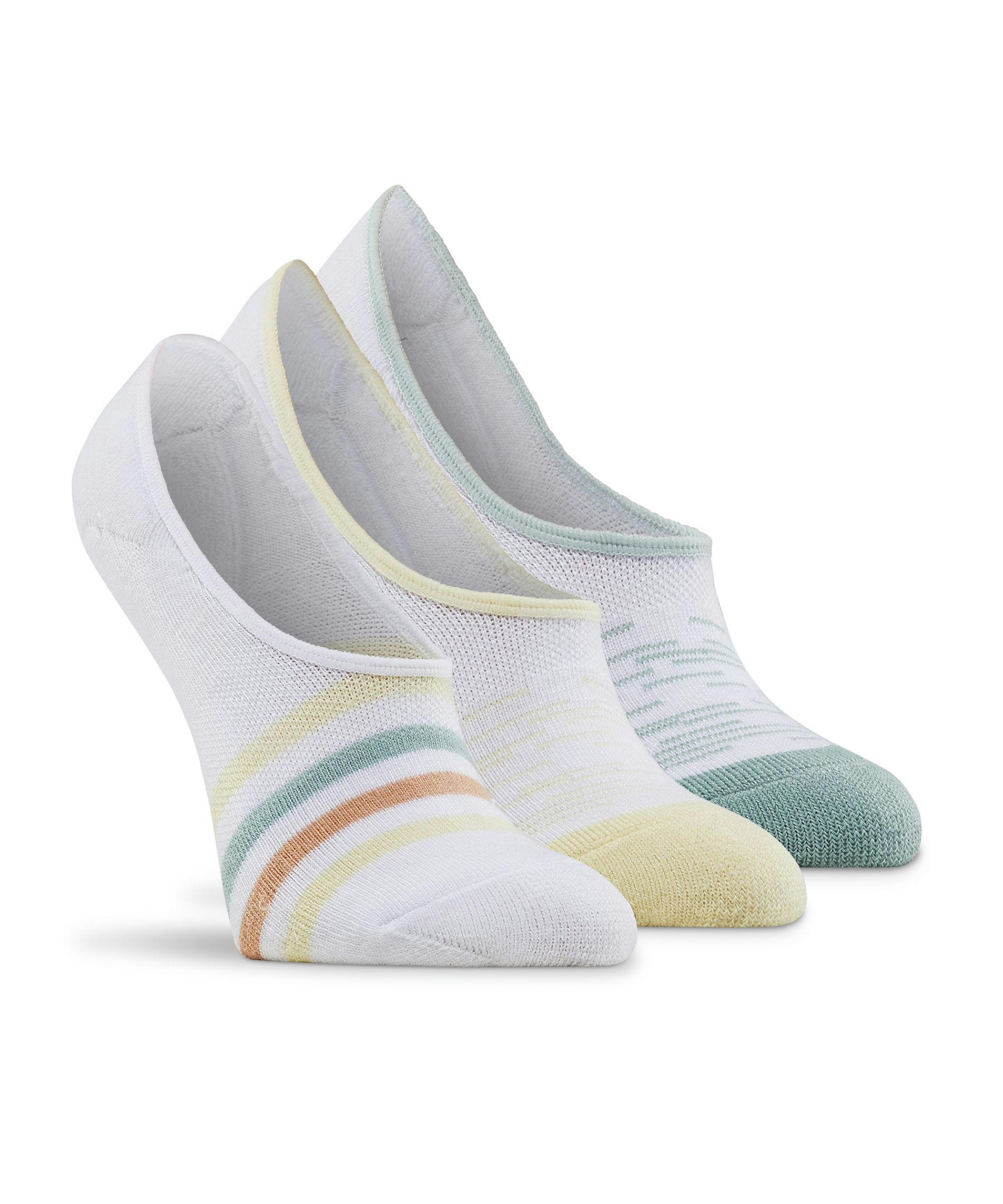 Shambhala Women's 3 Pack Freshtech No Show Sport Socks