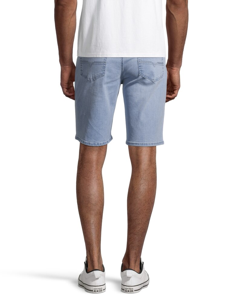 Lois Men's Dennis Bermuda Mid Rise Stretch Denim Jean Shorts