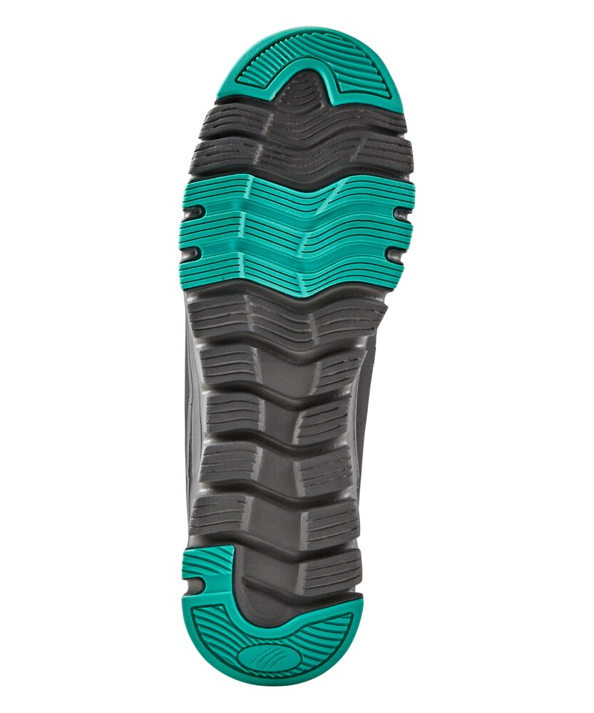 Aggressor Women's Steel Toe Steel Plate Athletic Safety Shoes - Black