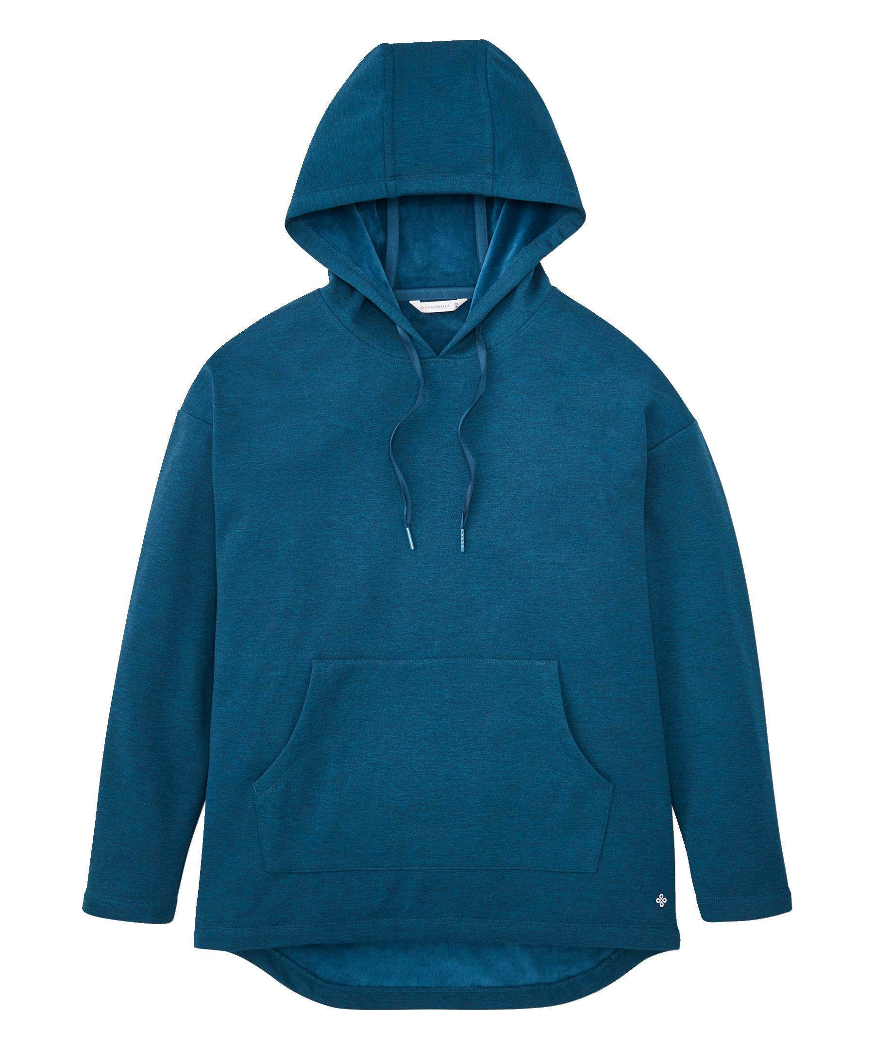 Shambhala Women's Velour Lined Hooded Pullover