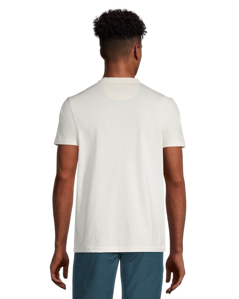 FarWest Men's New Wave Crewneck Graphic T Shirt