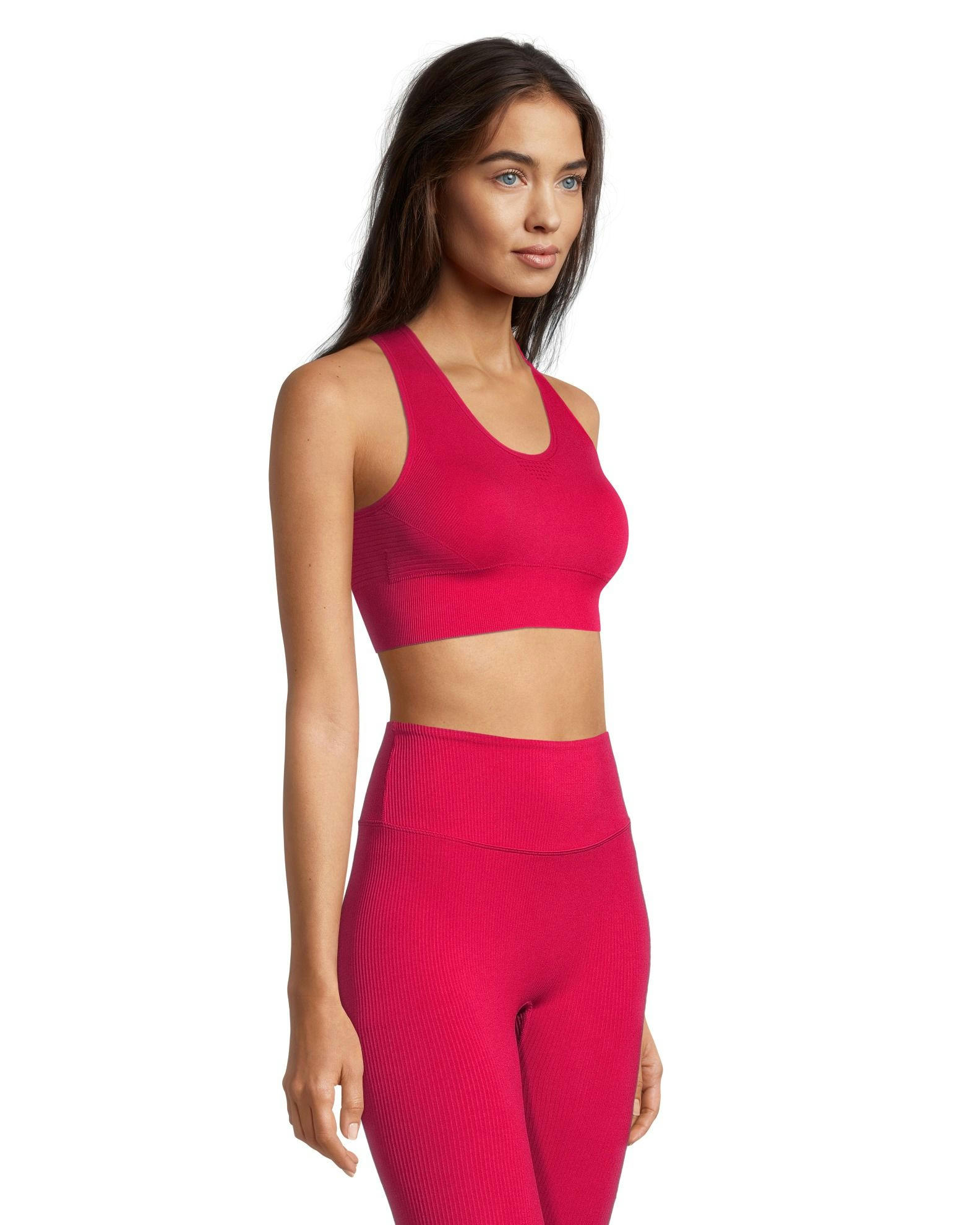 Shambhala Women's Live-In Confidence Seamless Ribbed Comfort Bra