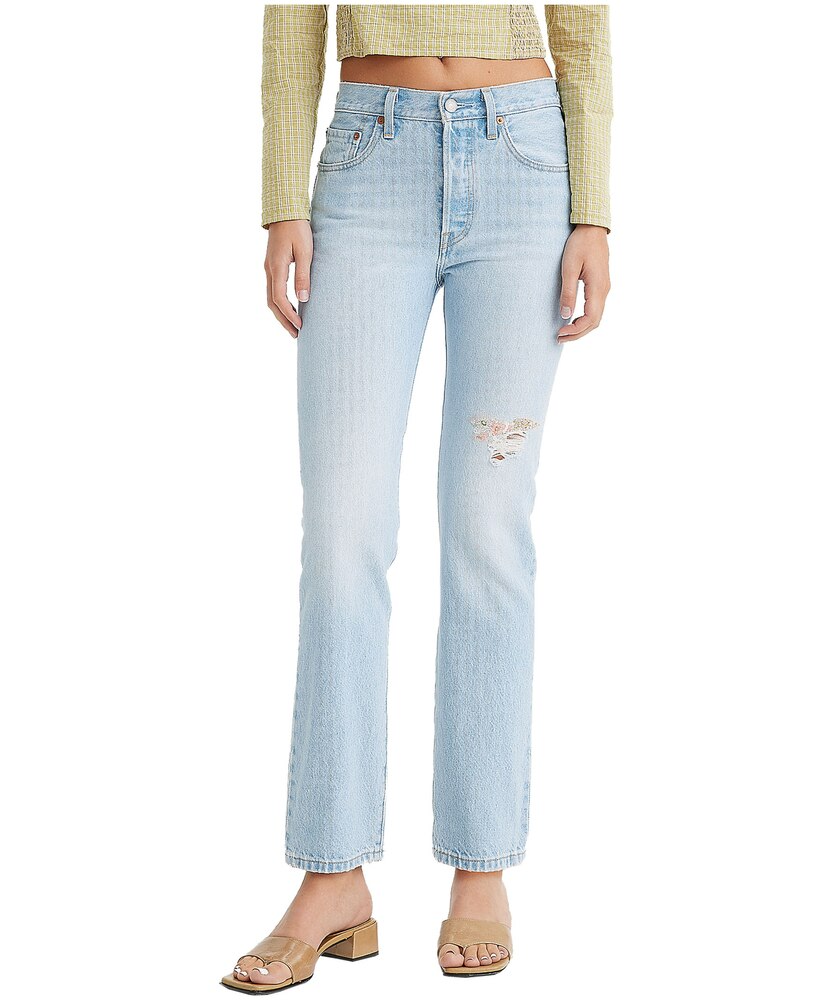 Levi's Women's 501 High Rise Straight Leg Jeans