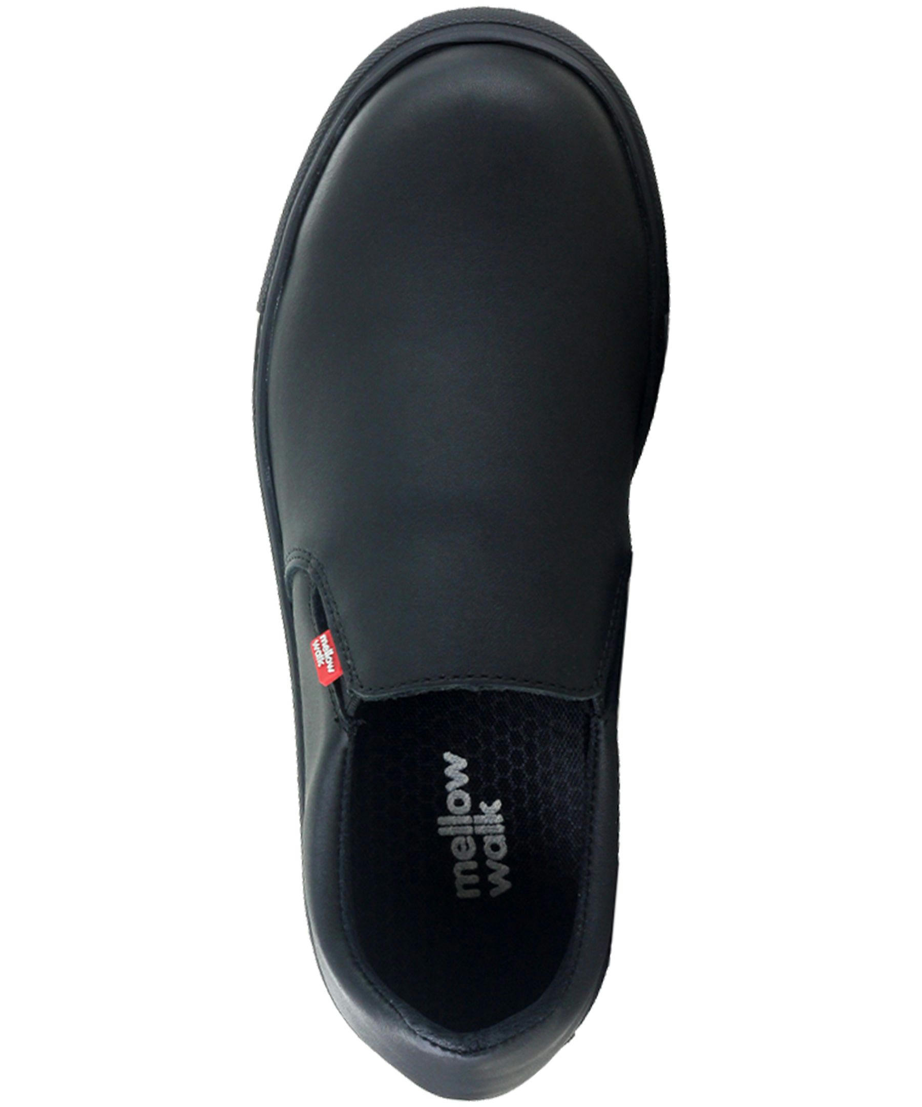 Mellow Walk Men's Owen Steel Toe Composite Plate Leather Athletic Safety Shoes