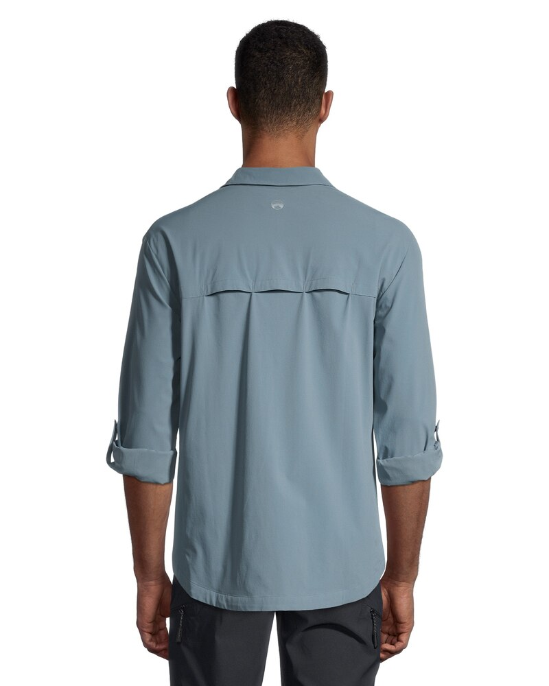 WindRiver Men's Modern Fit Long Sleeve Tick & Mosquito Repellent Shirt