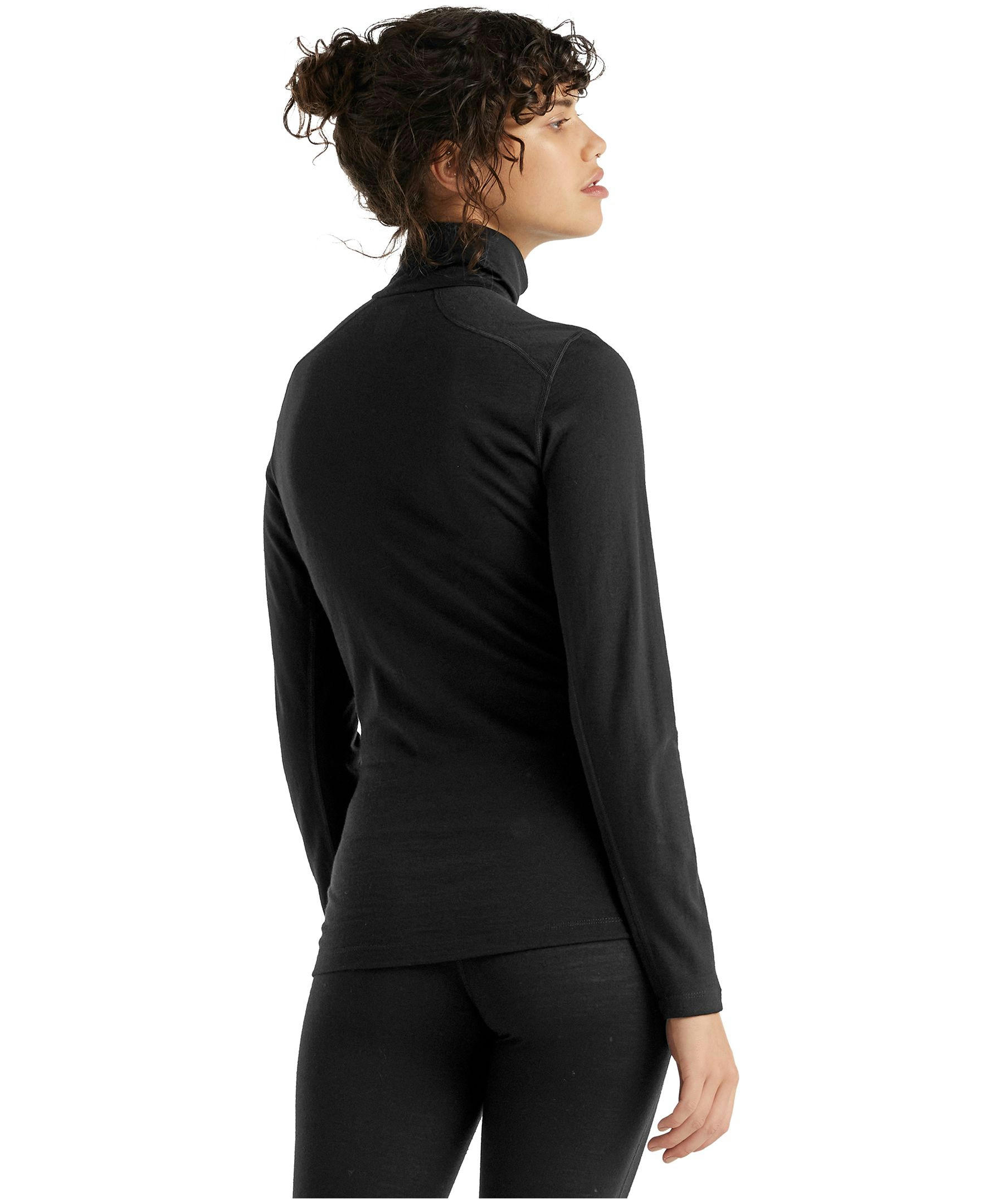 Icebreaker Women's 200 Oasis Long Sleeve Half Zip Base Layer Top