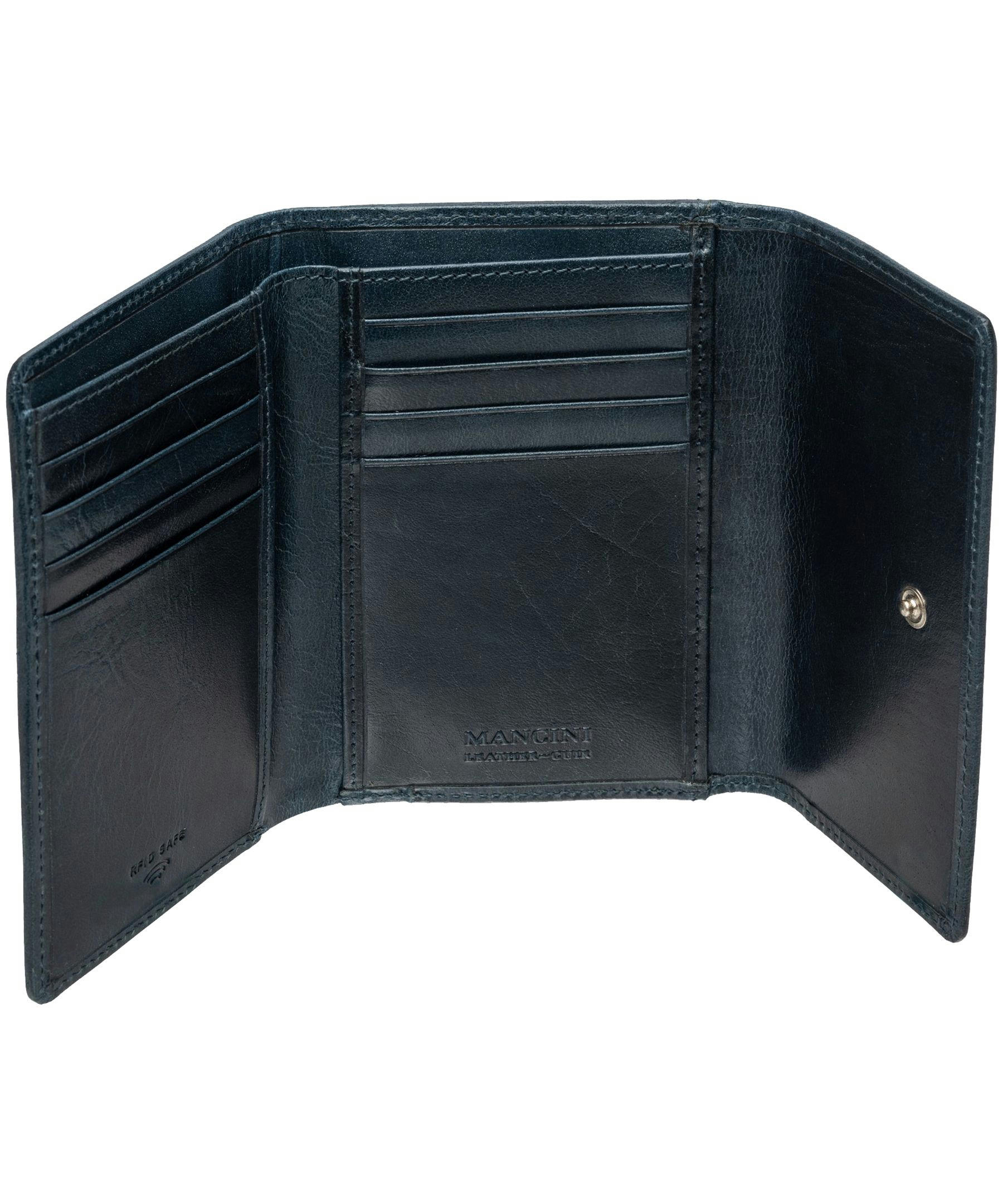 South Beach Women's RFID Secure Medium Clutch Wallet