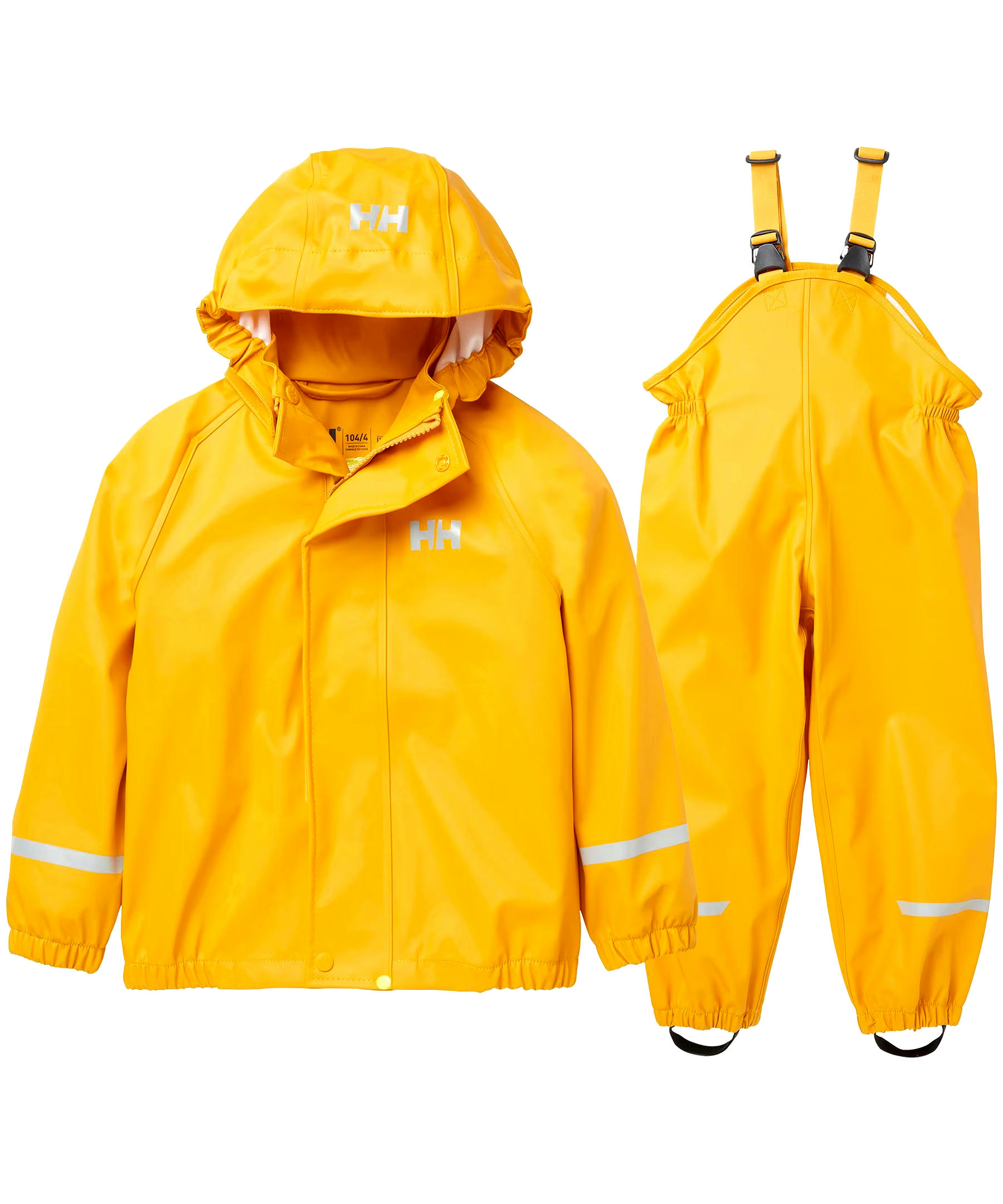 Helly Hansen Youth Unisex Bergen 2.0 Waterproof Rain Jacket and Overalls Set
