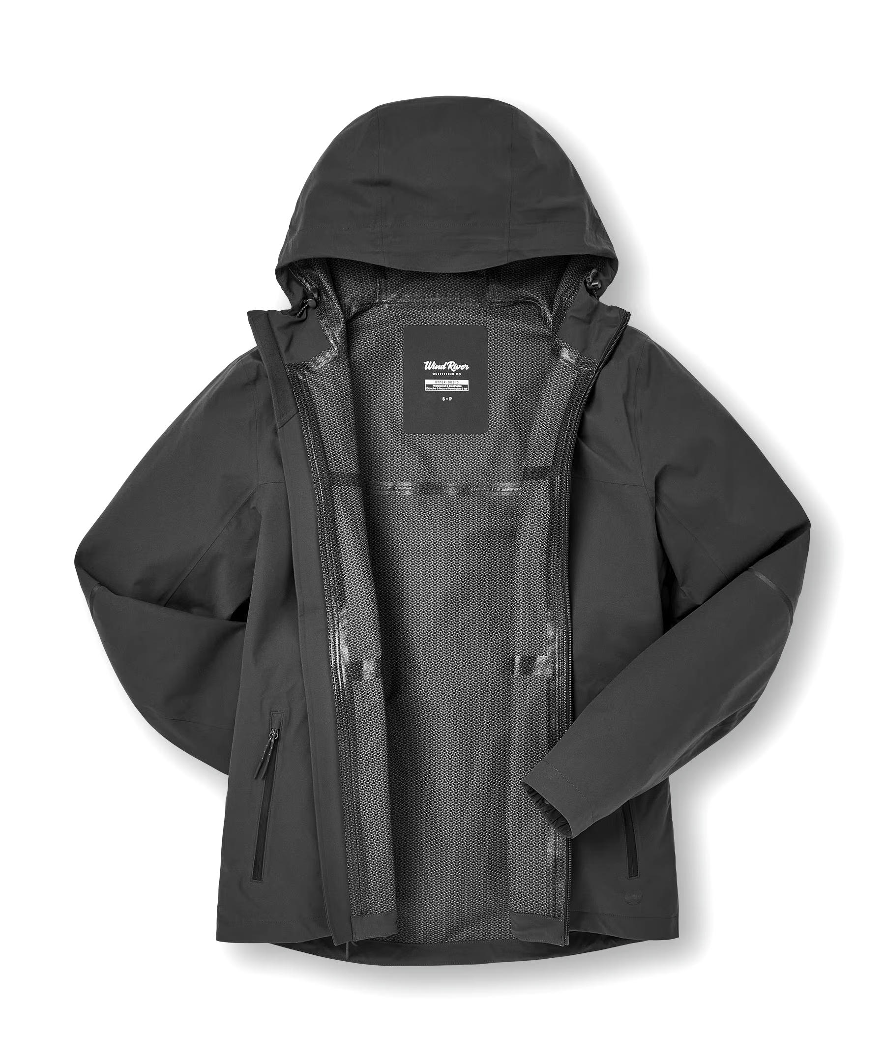 WindRiver Men's HD3 Downpour 2.5 L Stretch Rain Jacket