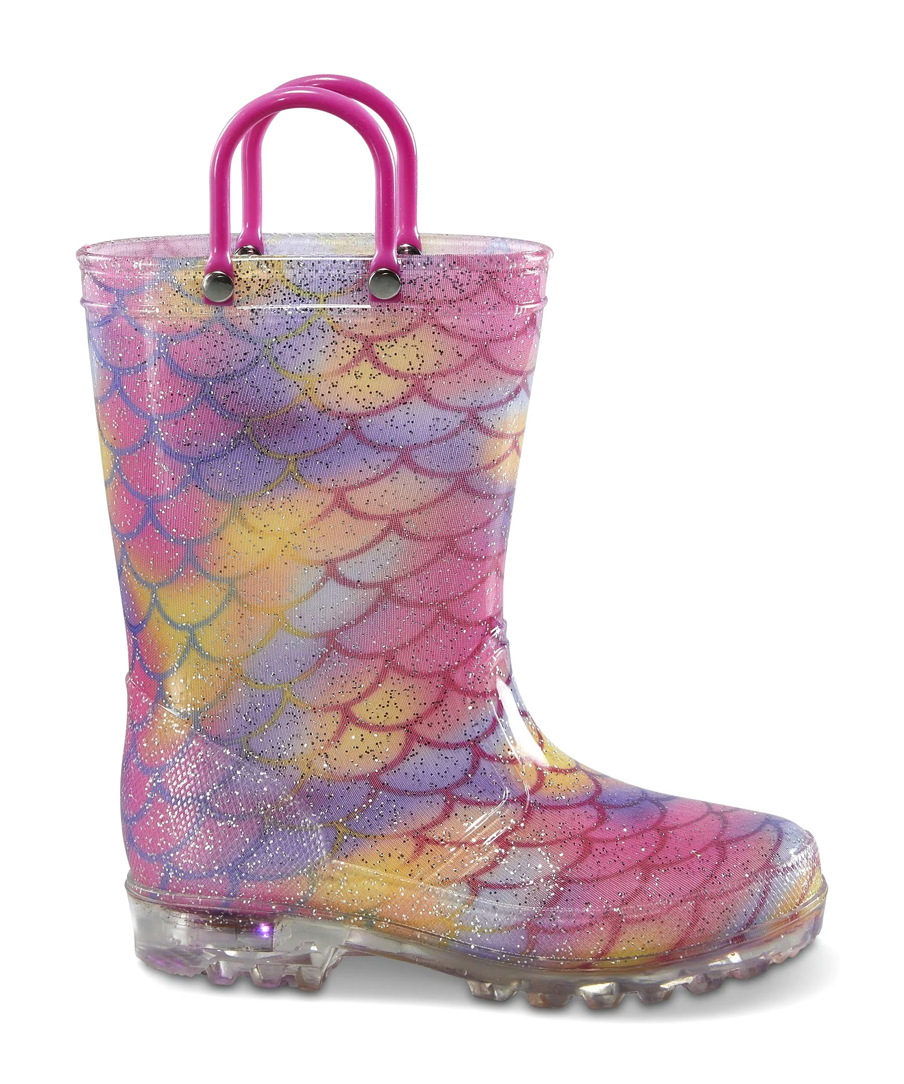 WindRiver Toddler Unisex Light Up Rain Boots