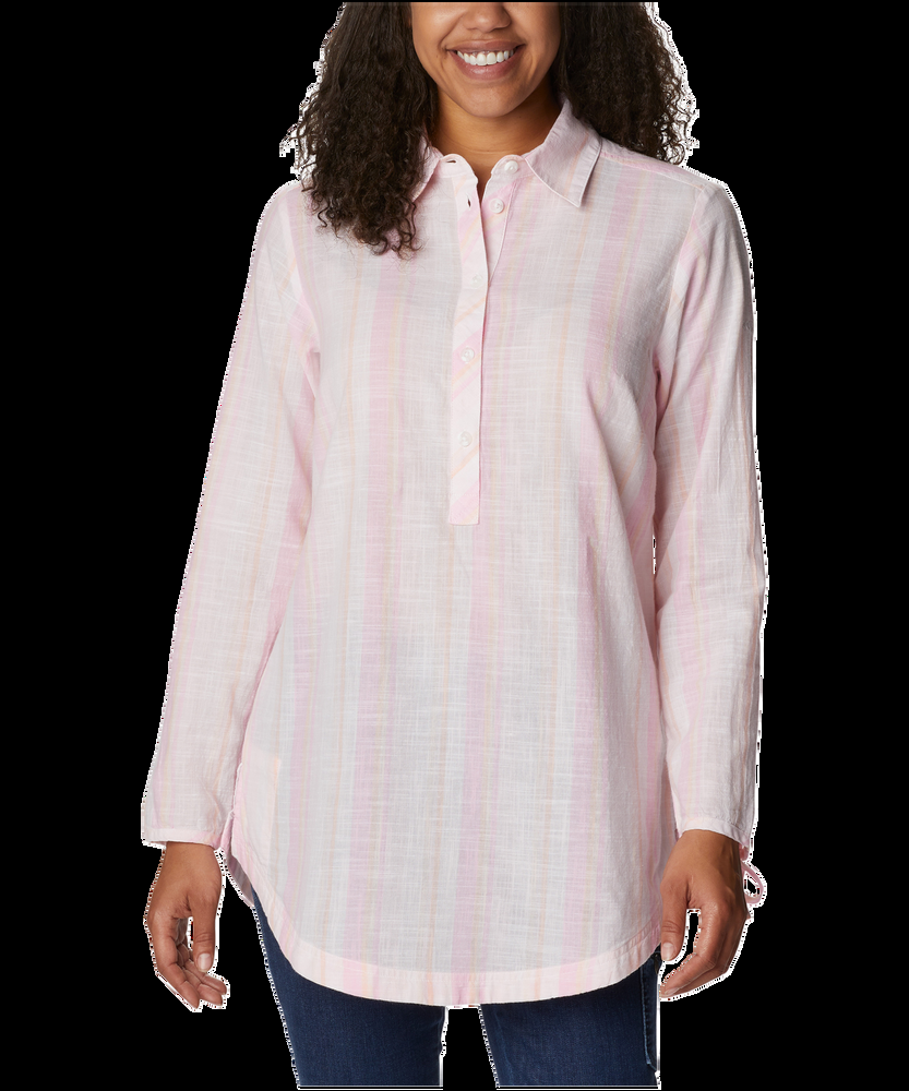 Columbia Women's Camp Henry II Cotton Long Sleeve Tunic Top