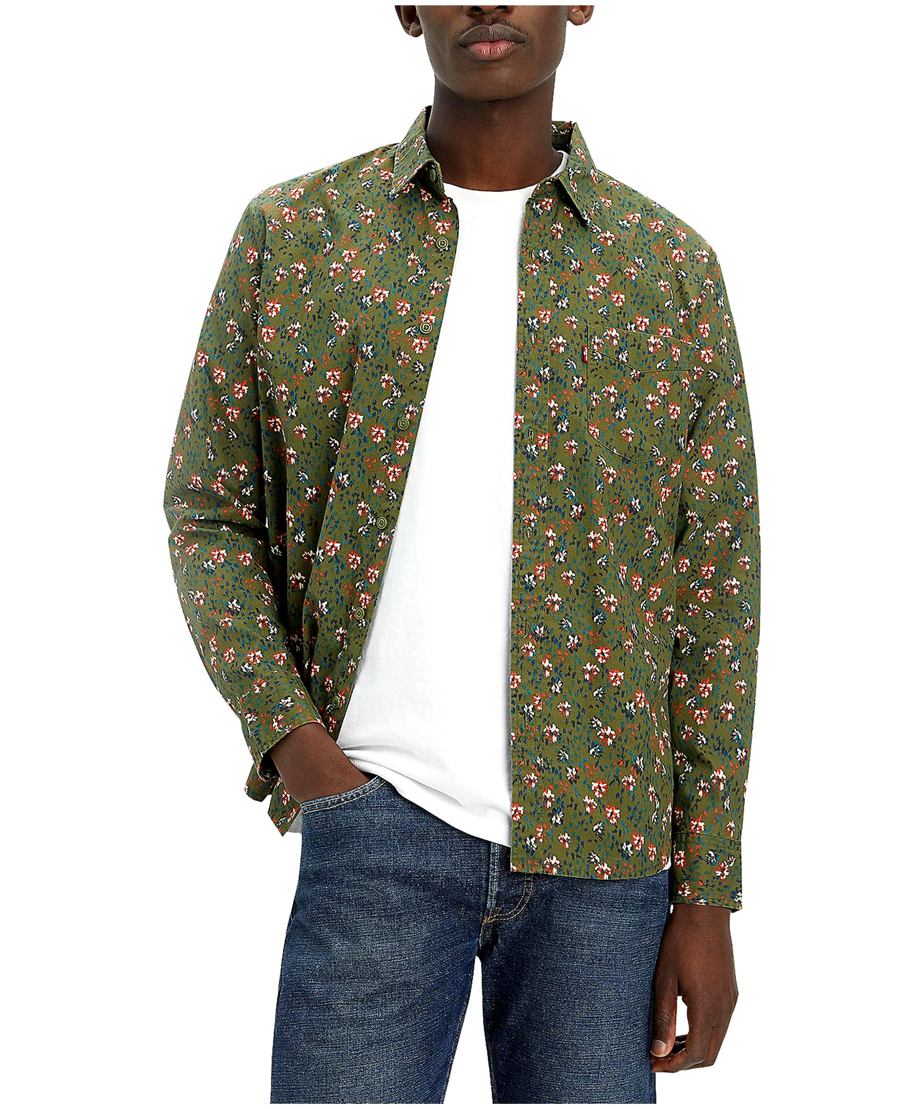 Levi's Men's Classic Button Down Long Sleeve Standard Cotton Shirt