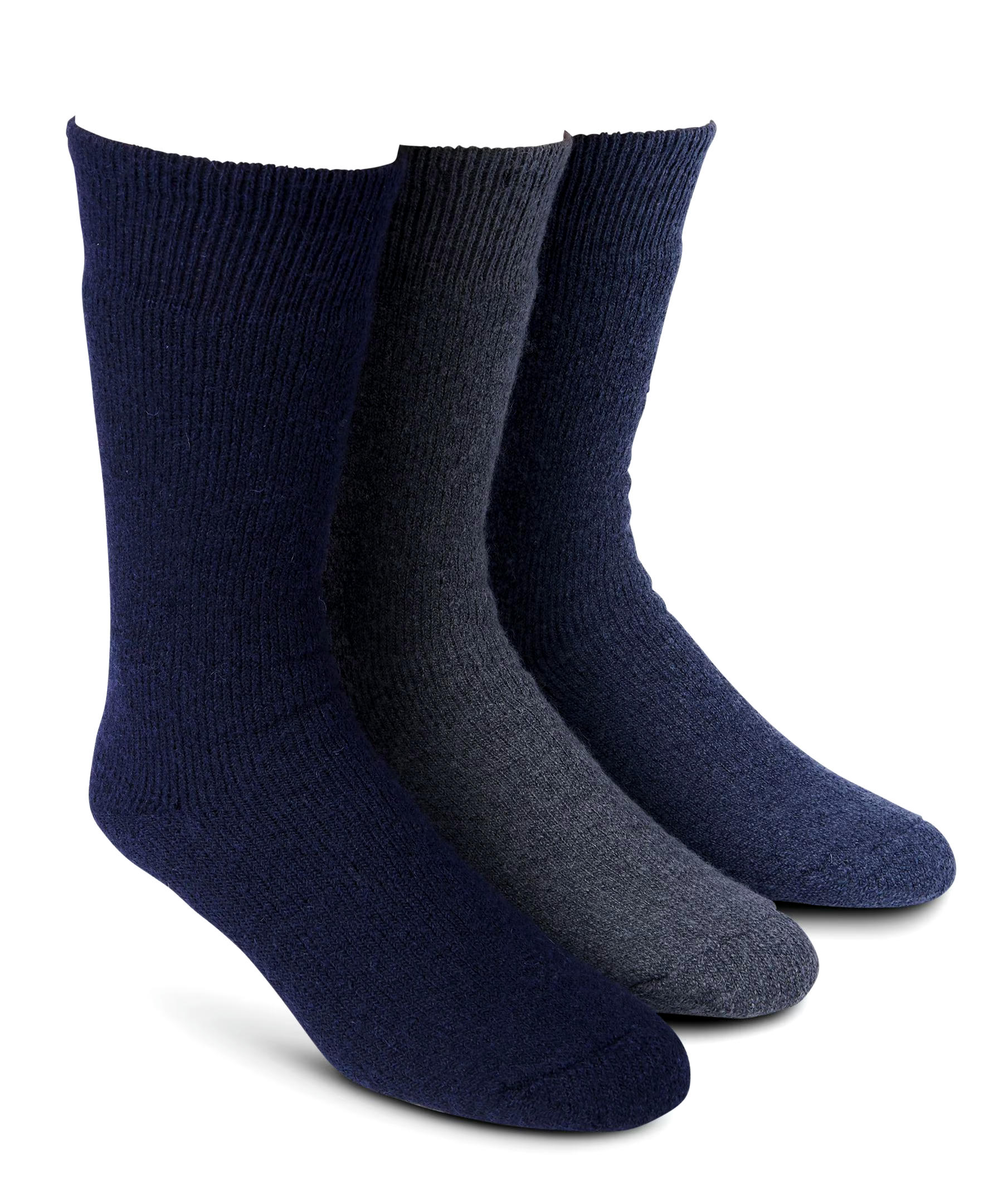 WindRiver Men's 3 Pack Below Zero Wool And Nylon Socks