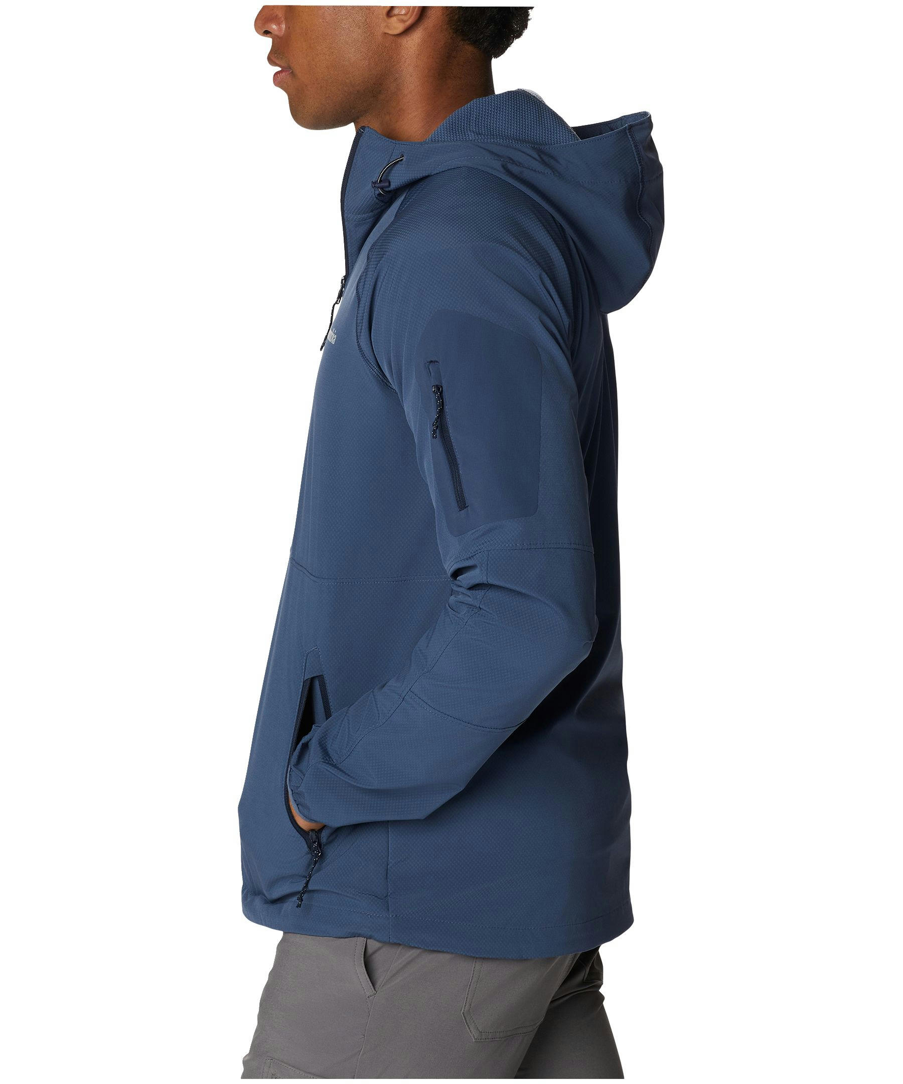 Columbia Men's Tall Heights Water and Wind Resistant Softshell Jacket