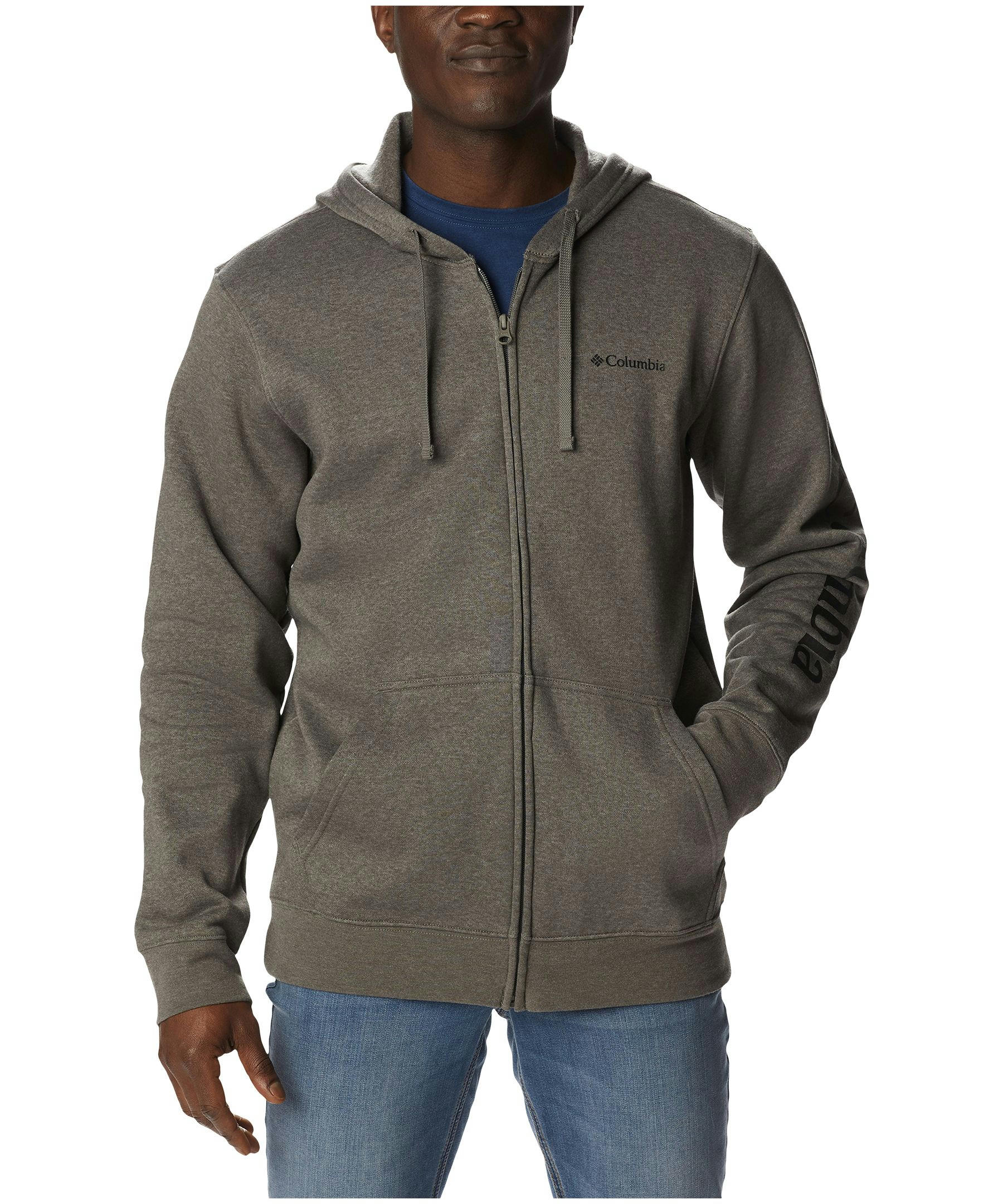 Columbia Men's Trek Full-Zip Split Kangaroo Pocket Hoodie