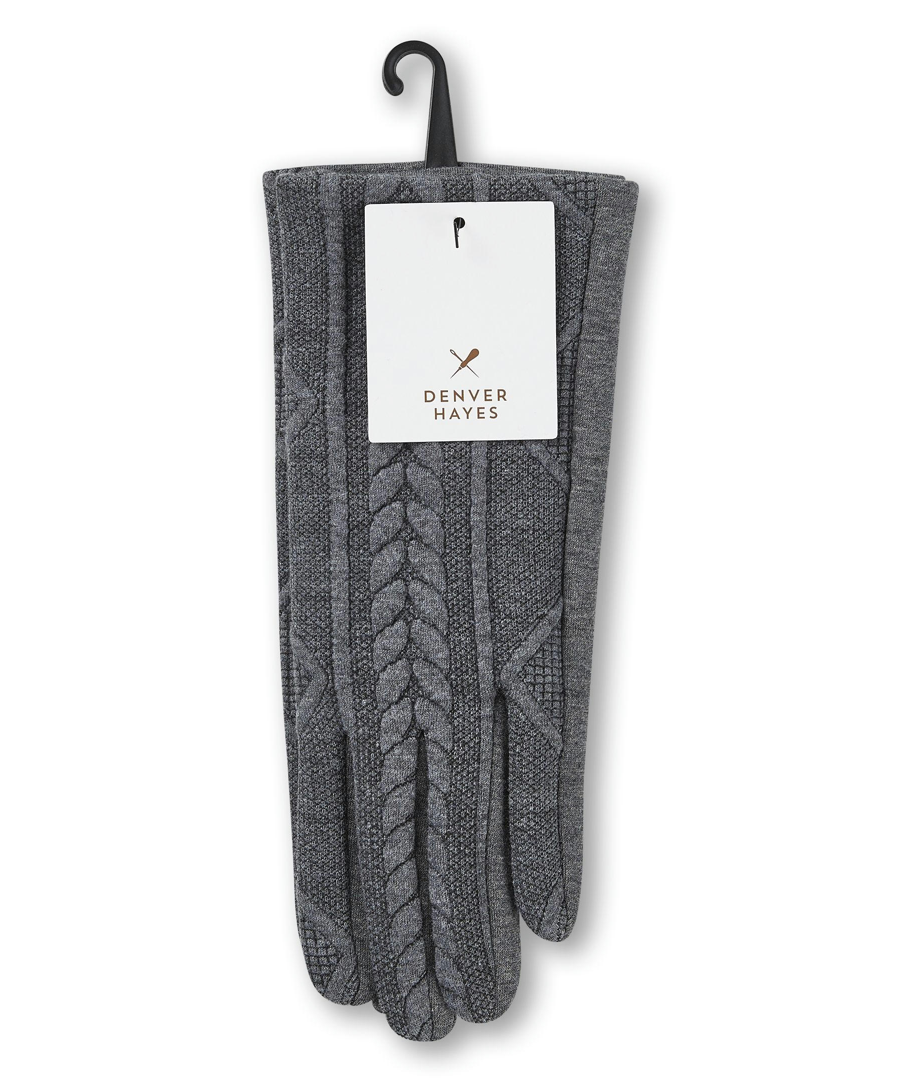 Denver Hayes Women's Gloves With Braided Pattern