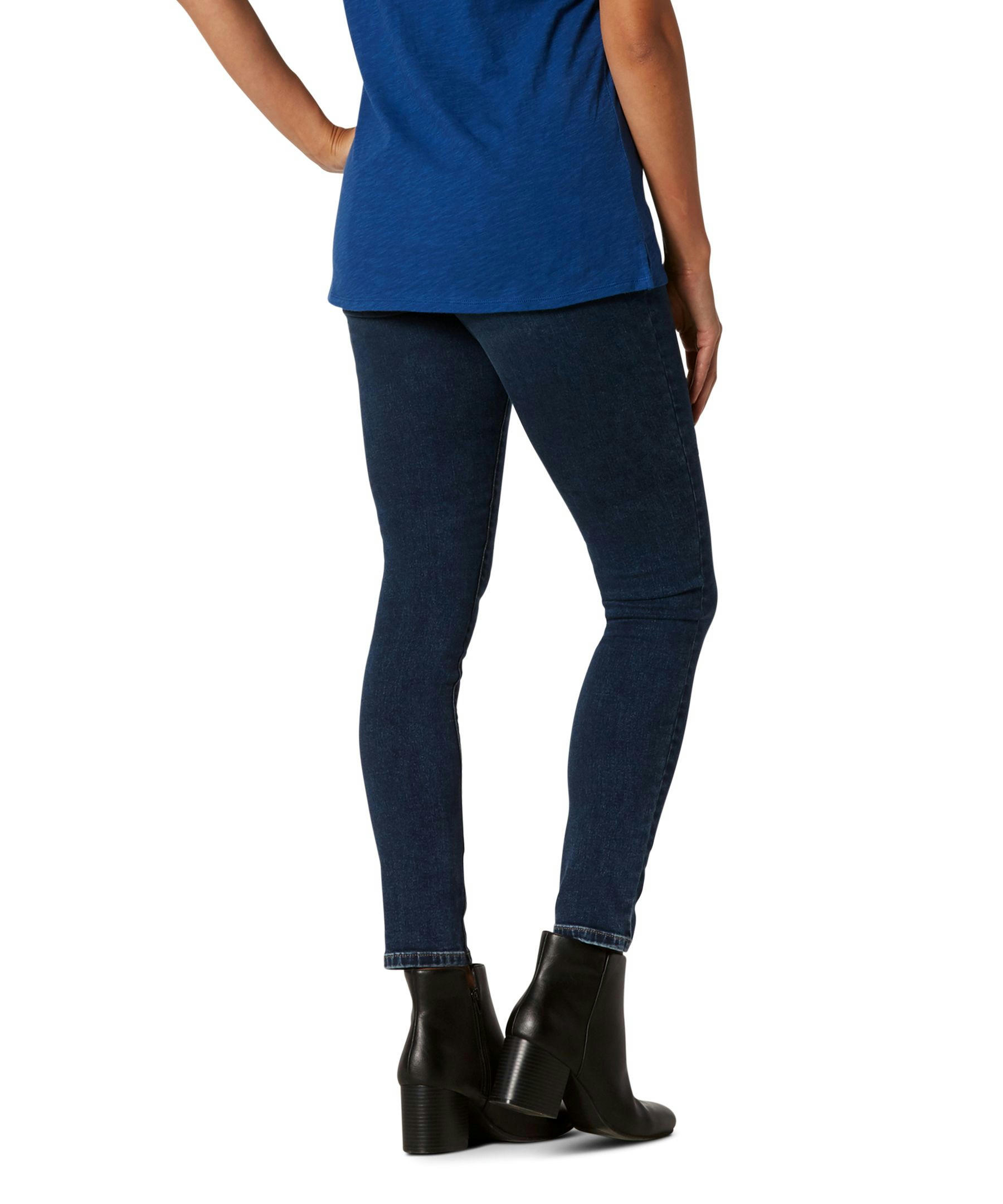 Denver Hayes Women's Mid Rise Skinny Pull On Jeggings